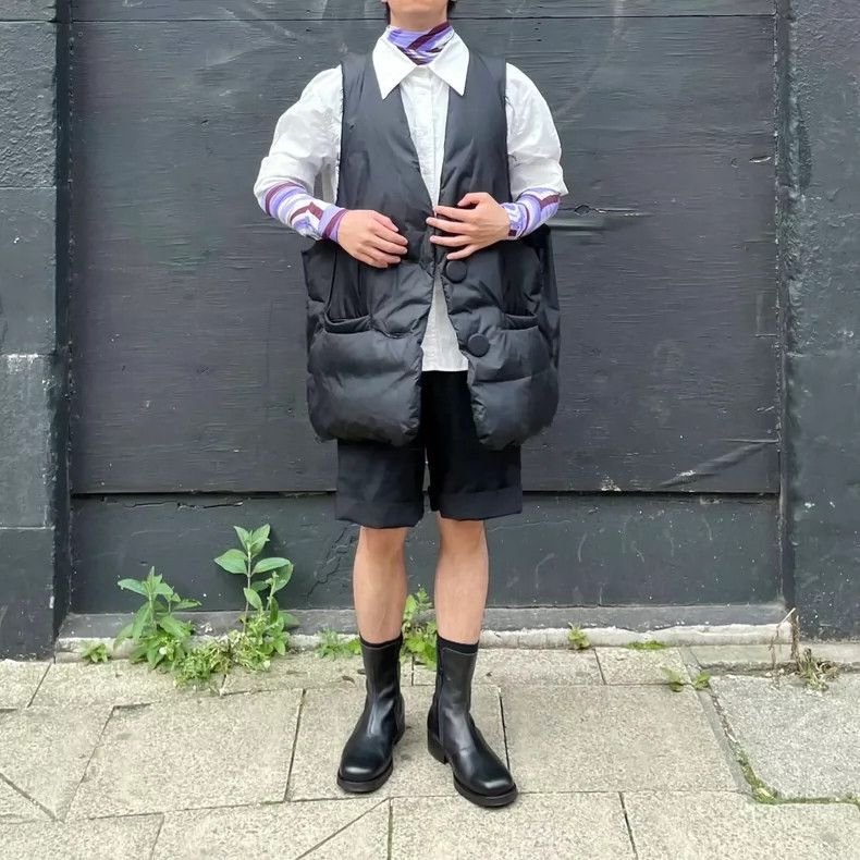 Raf Simons Raf Simons Large silhouette down vest jacket Size US S / EU 44-46 / 1 - 9 Thumbnail