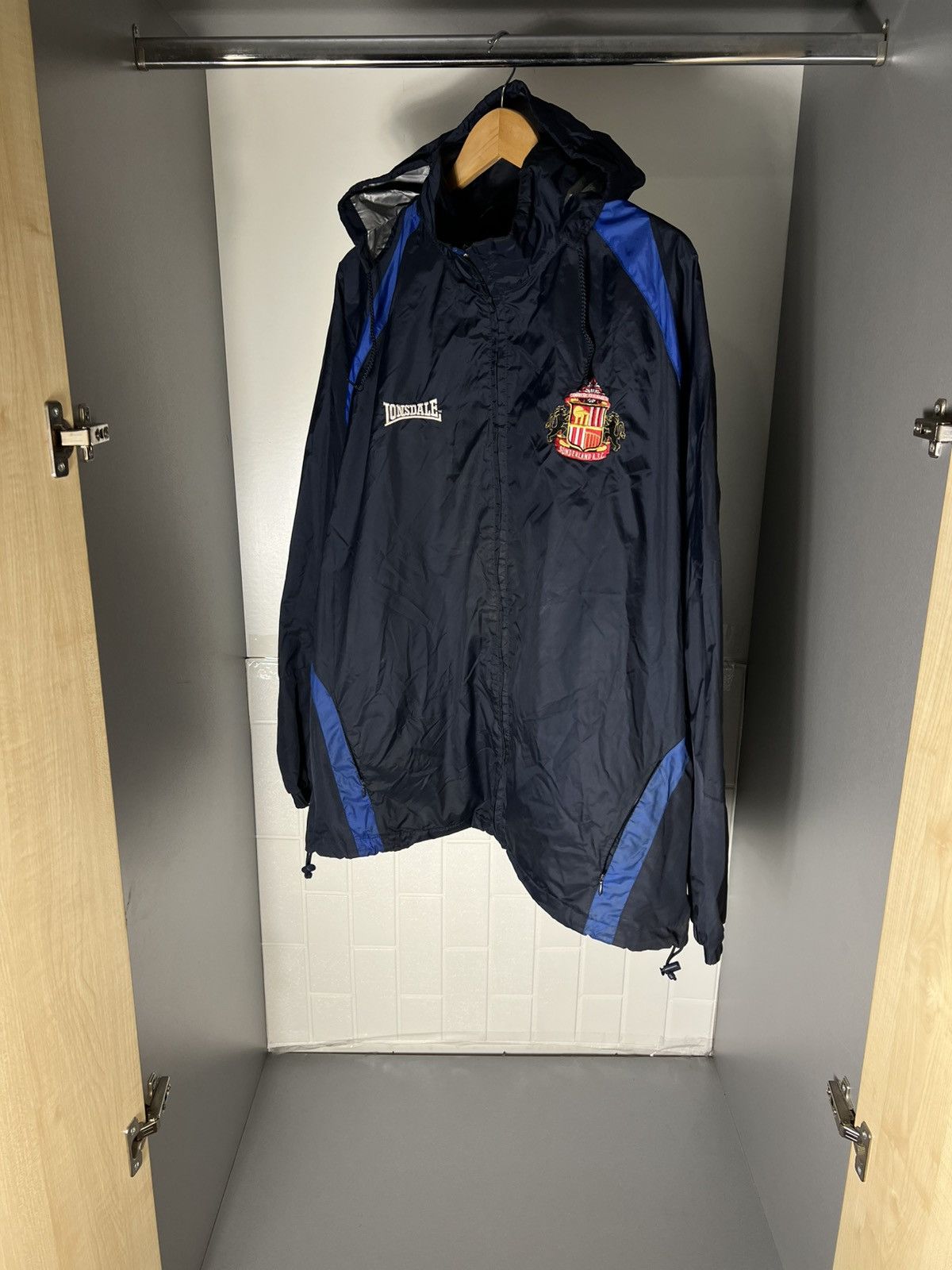 Lonsdale VINTAGE LONSDALE FC SUNDERLAND ENGLAN SOCCER JACKET Y2K 90s Size US XXL / EU 58 / 5 - 9 Thumbnail