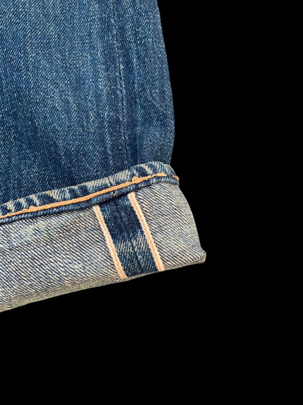 Denime VINTAGE DENIME SELVEDGE RUSTY MUDWASH DISTRESSED DENIM Size US 30 / EU 46 - 10 Thumbnail