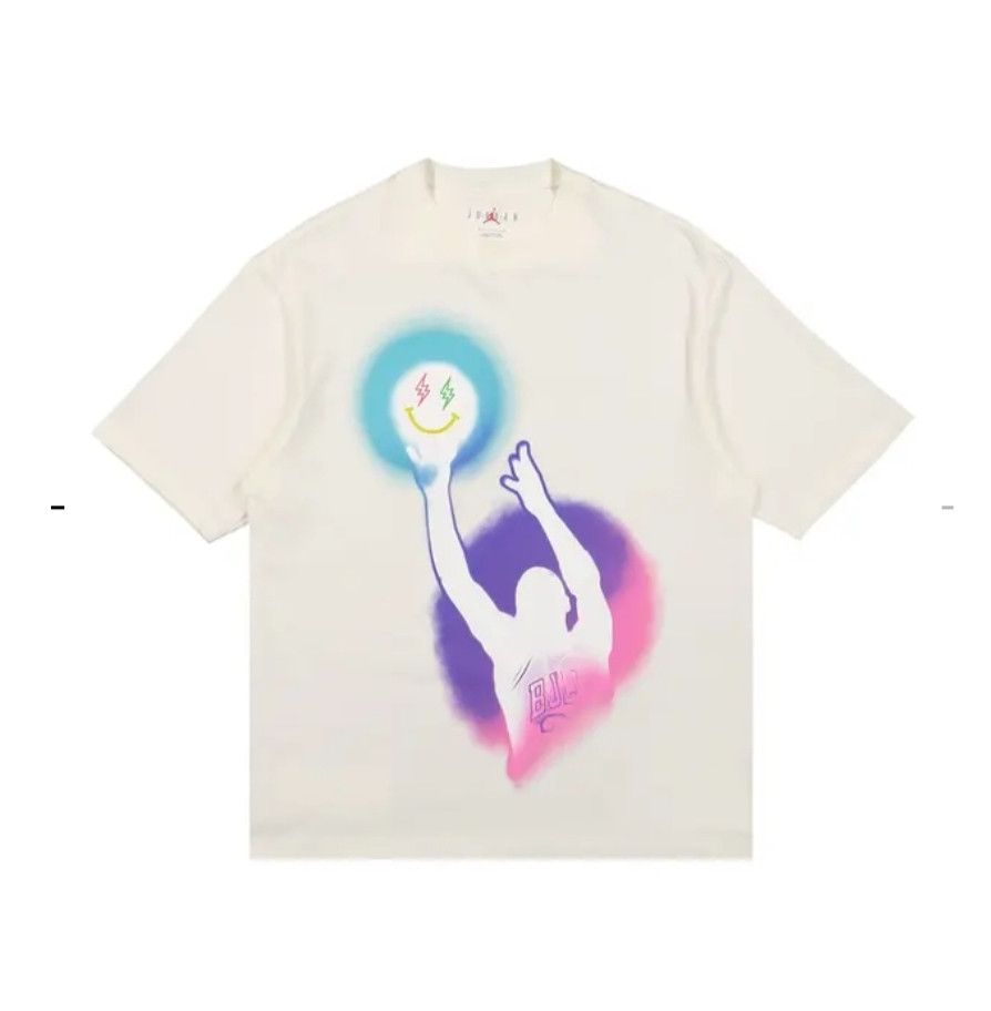 J Balvin × Jordan Brand Nike Air Jordan x J Balvin Short Sleeve Graphic DR2962-010 Size US S / EU 44-46 / 1 - 2 Thumbnail