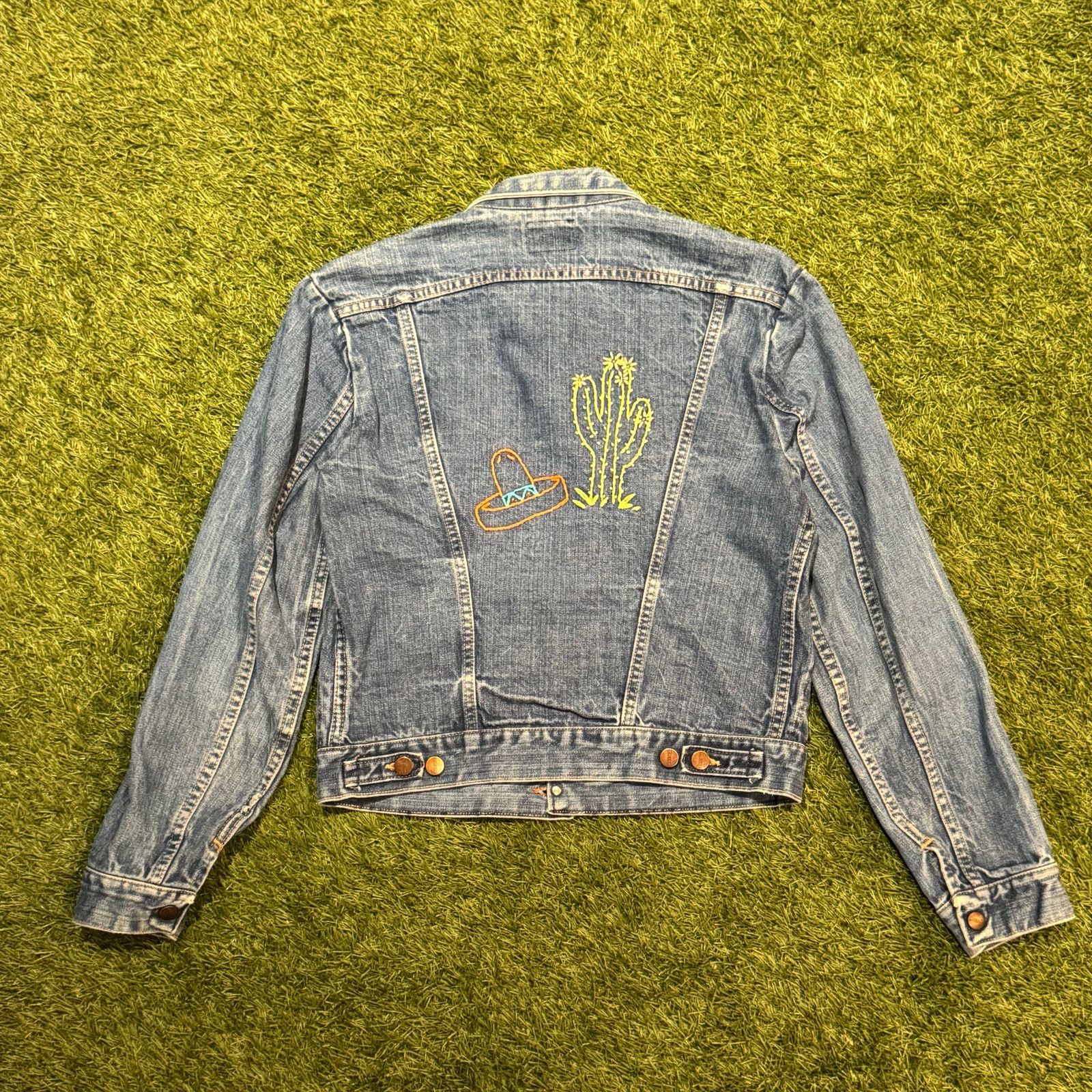 Vintage 1970s Blue Bell Maverick Denim Jacket Size M / US 6-8 / IT 42-44 - 7 Thumbnail
