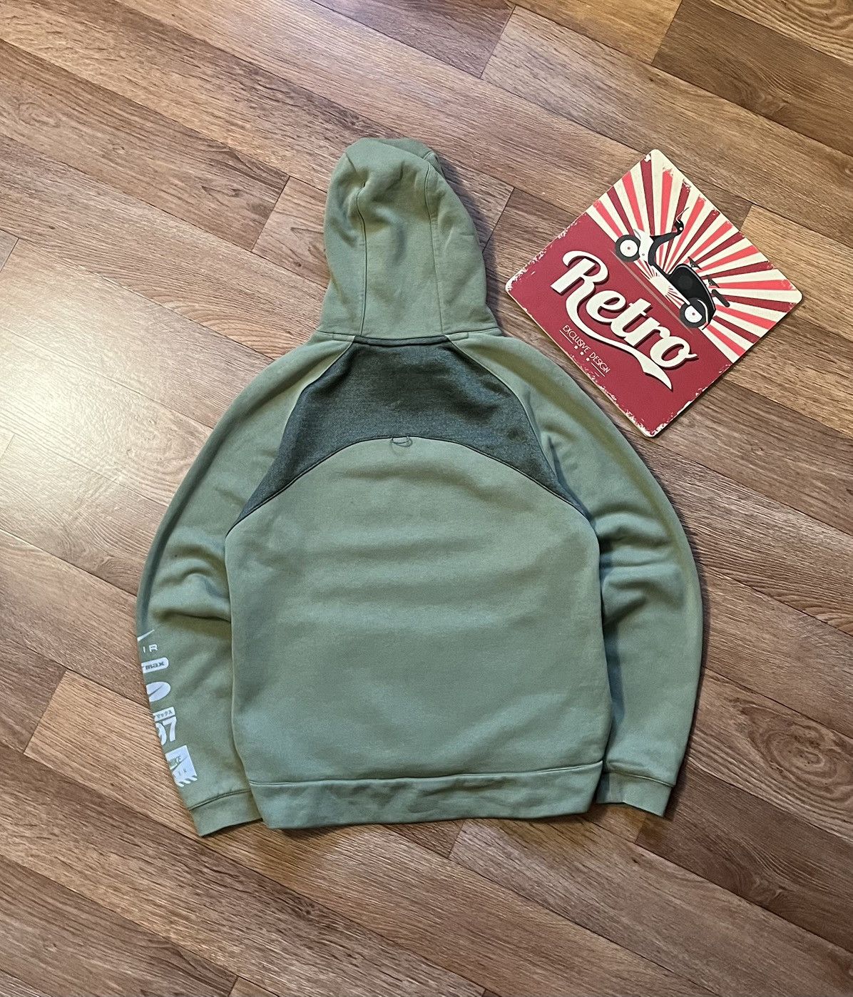 Nike Vintage Nike Air Big Logo Pullover Hoodie Size US M / EU 48-50 / 2 - 8 Thumbnail