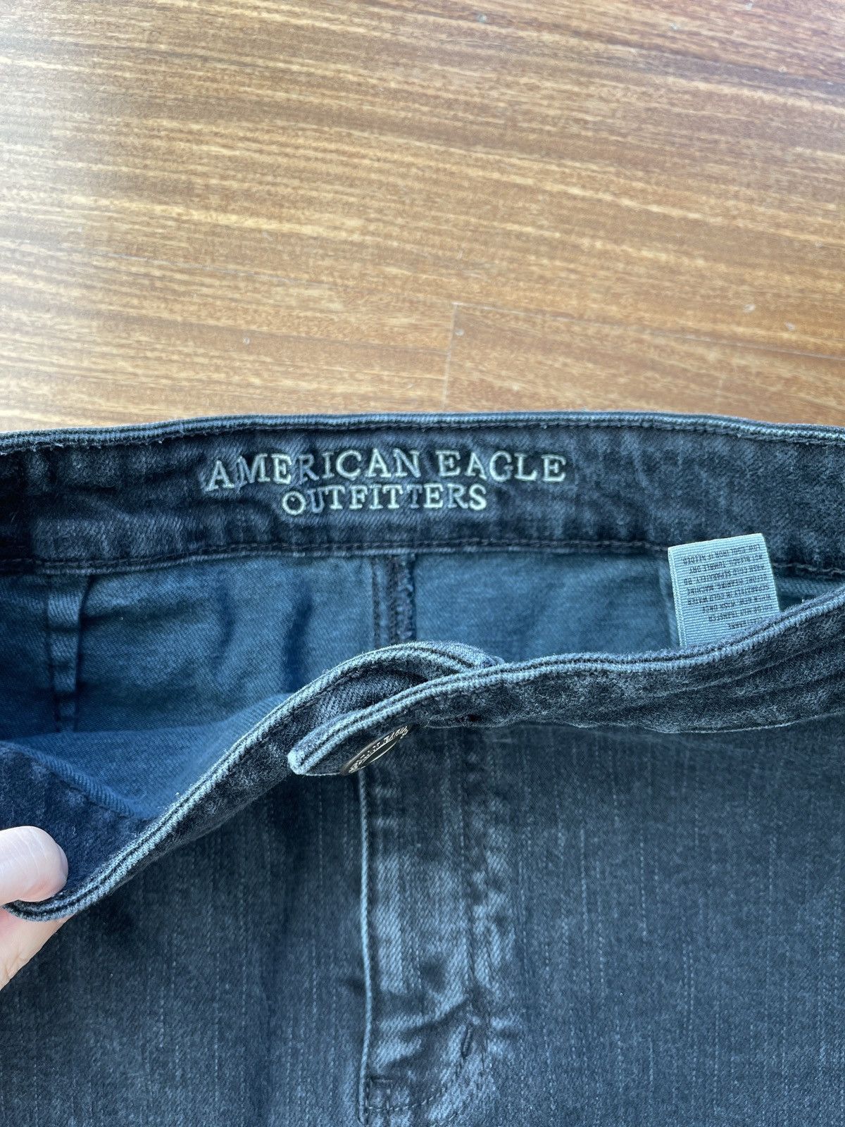 American Eagle Outfitters American Eagle Denim Skirt Size 27" / US 4 / IT 40 - 3 Thumbnail