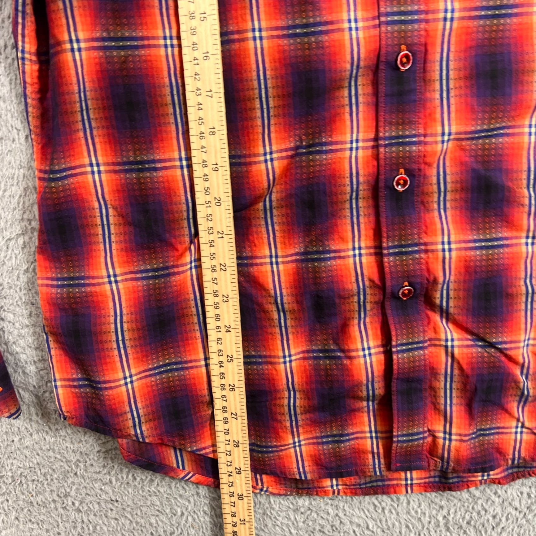 Robert Graham Robert Graham Shirt Adult L Multicolor Striped Cotton Embroidered Button-Up Long Sleeve Mens Size US L / EU 52-54 / 3 - 3 Thumbnail