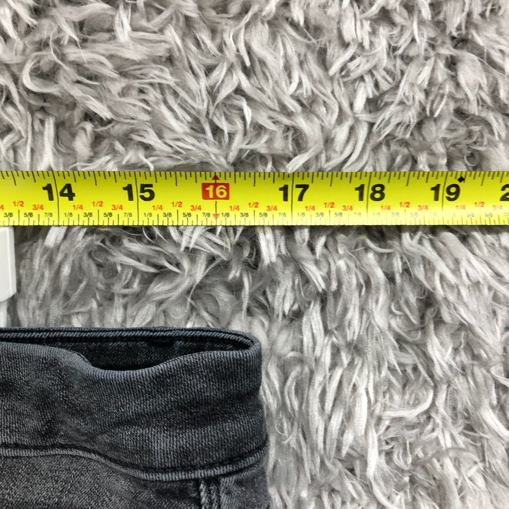 Vintage Vera Wang Jeans Size 14 Womens Mid Rise Dark Wash Gray Denim Skinny Size 36" / US 14 / IT 50 - 2 Thumbnail