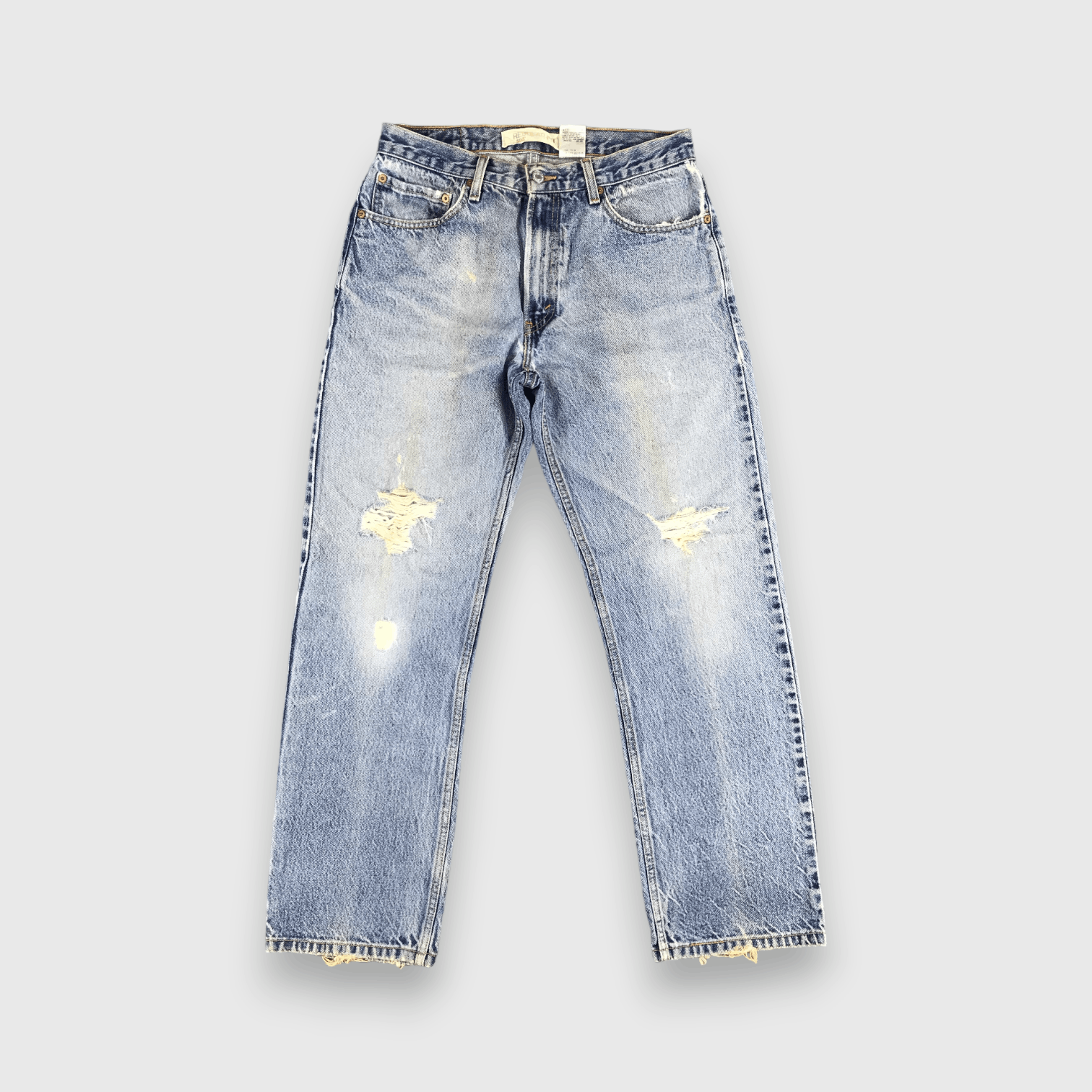 Levi's Vintage Blue Wash Levis 505 Jeans-J2262 Size US 31 - 1 Thumbnail