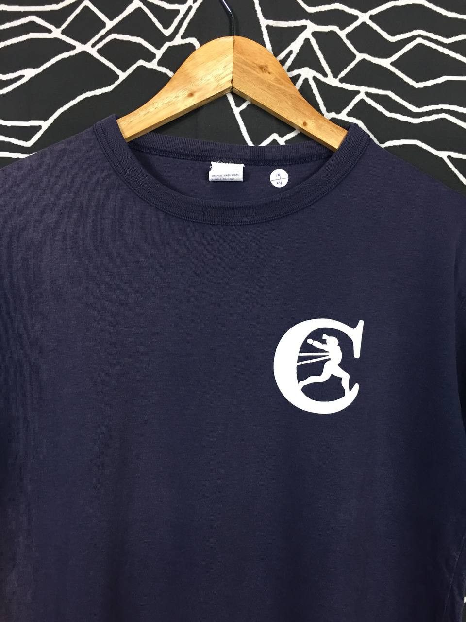 Champion × Vintage Vtg Sunfaded Champion Athletic Dept New York 1919 Tee Size US M / EU 48-50 / 2 - 7 Thumbnail