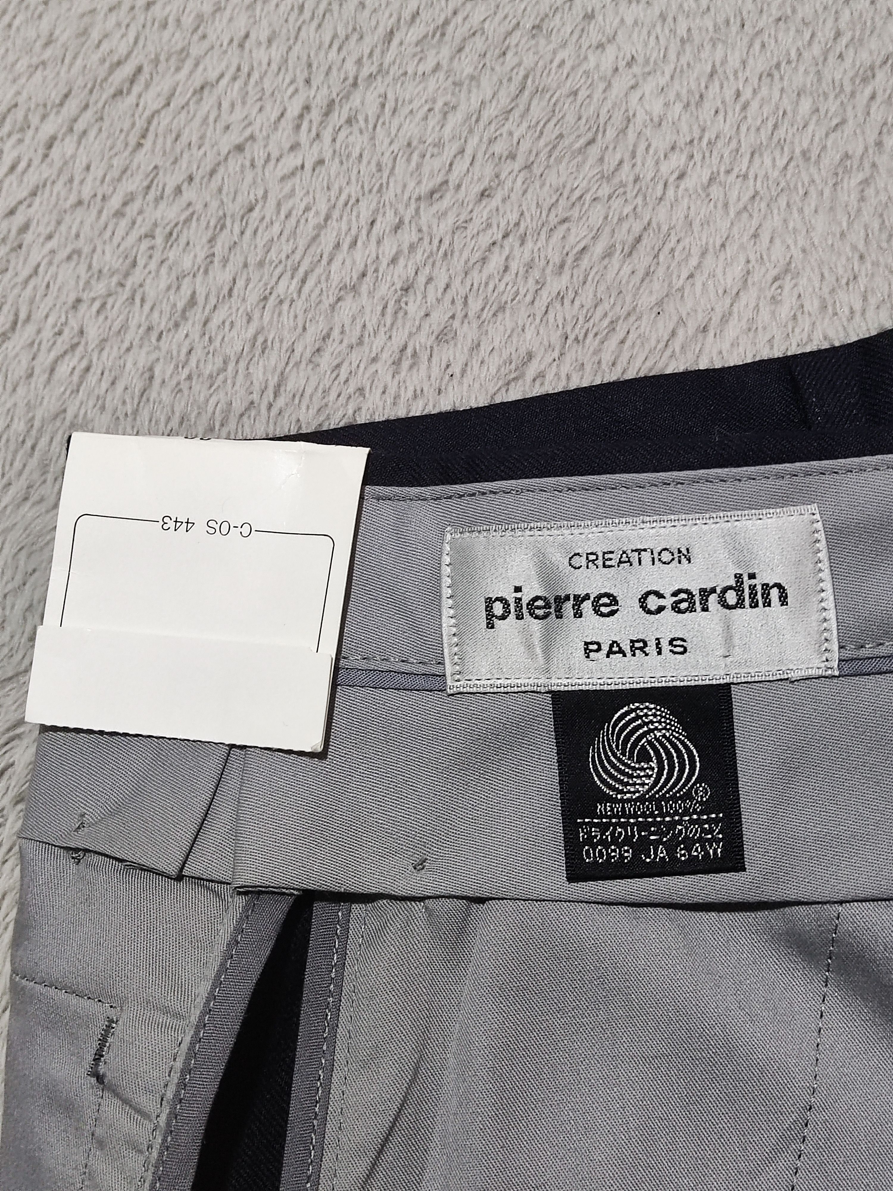 Pierre Cardin VTG Pierre Cardin Paris Deadstock 100% Wool Pleated Trousers Size US 33 - 12 Thumbnail