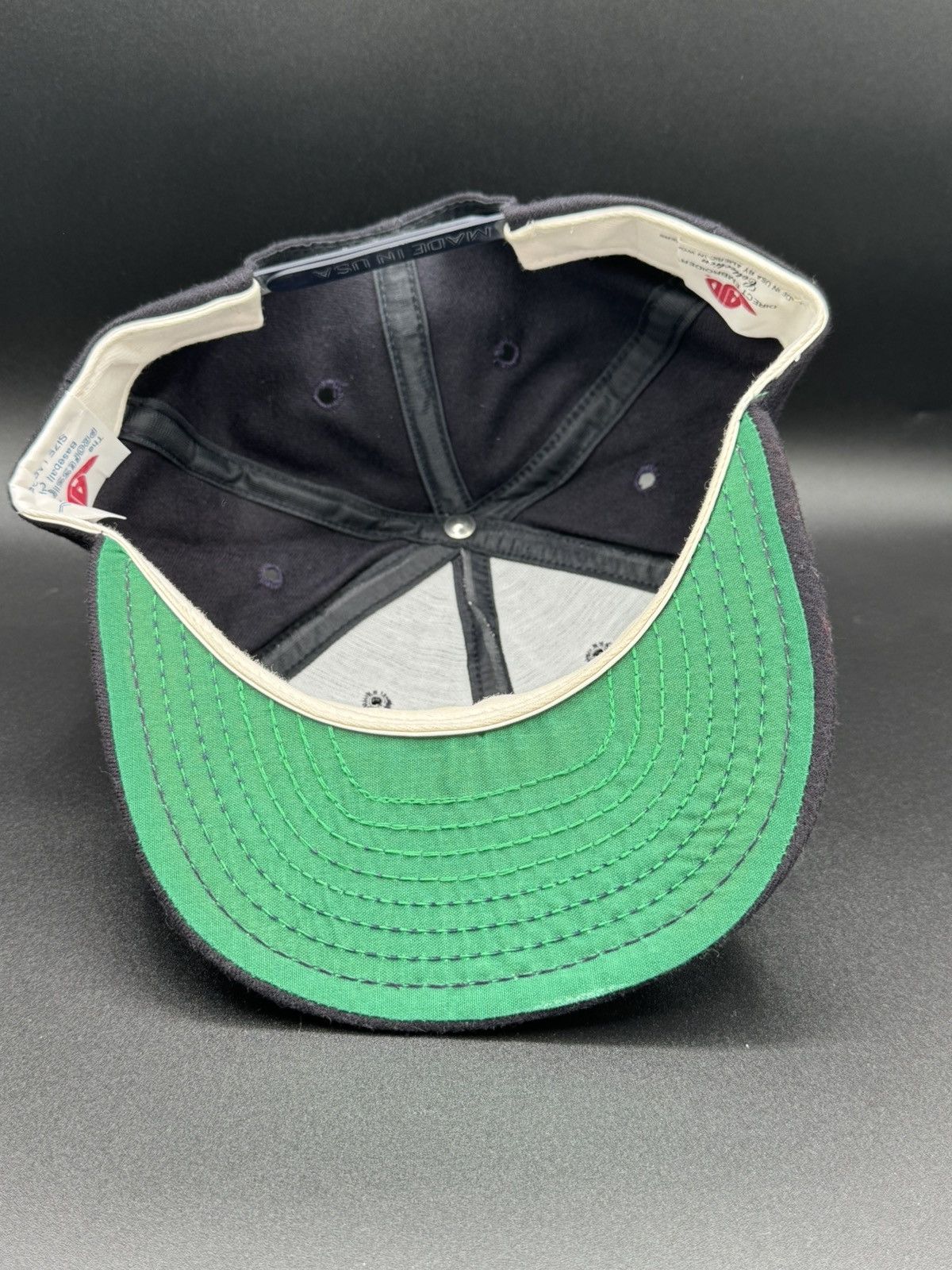 Vintage Vintage 1980s Wool Notre Dame SnapBack Hat Size ONE SIZE - 2 Thumbnail