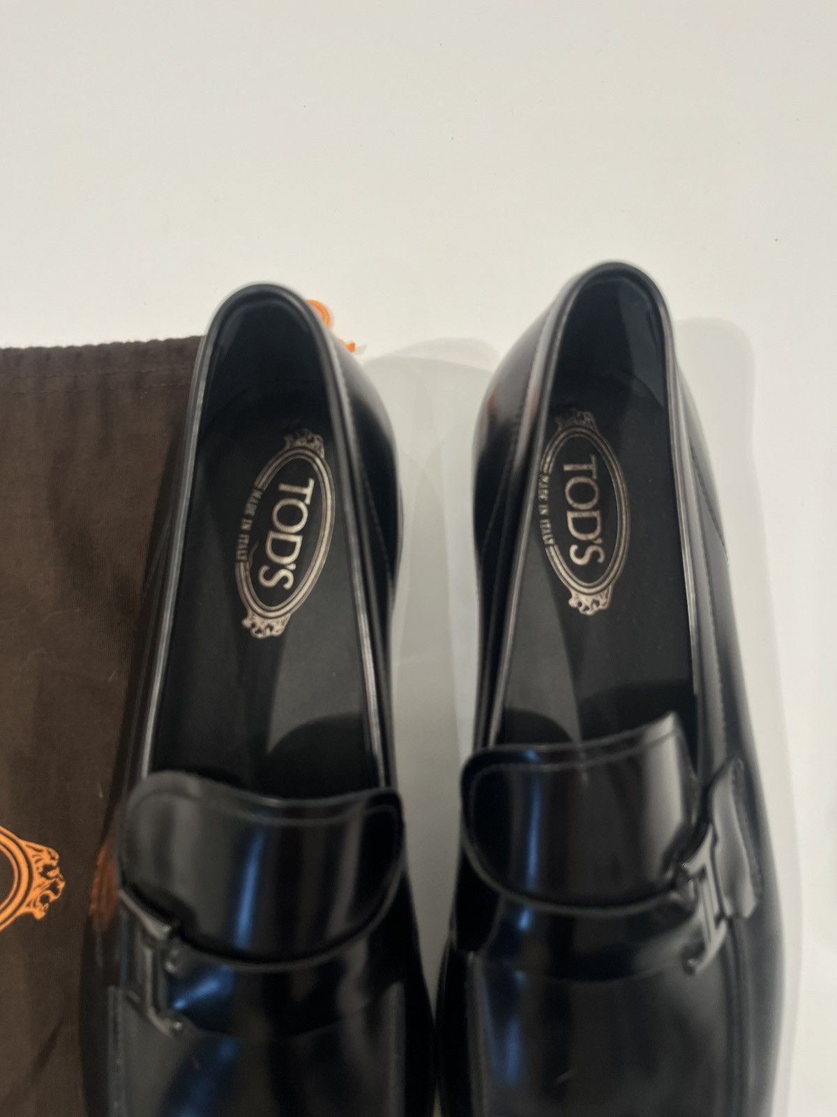 Tod's Tod’s Double ‘T’ Timeless Leather Loafer - UK 11.5 Size US 11.5 / EU 44-45 - 3 Thumbnail