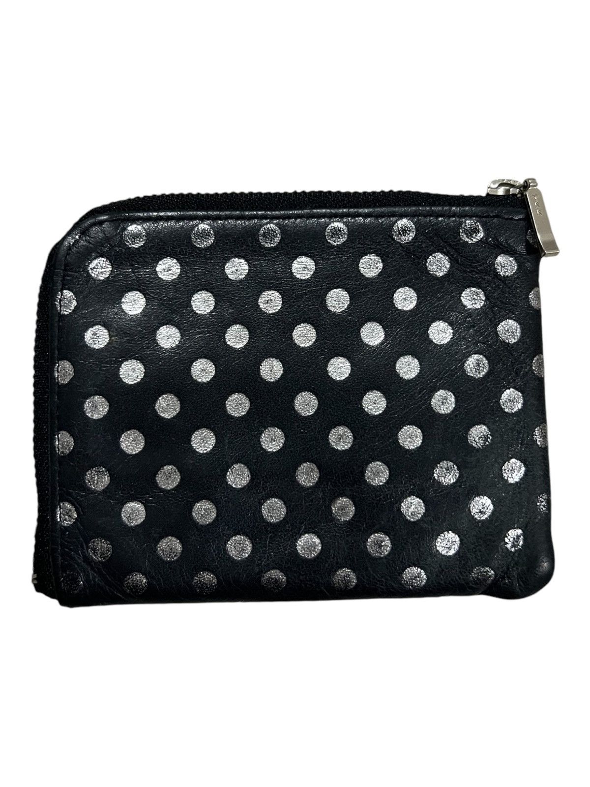 Comme des Garcons Vintage Kawa Kawa Polka Dot All Way Zipper L Shape Wallet Size ONE SIZE - 4 Thumbnail