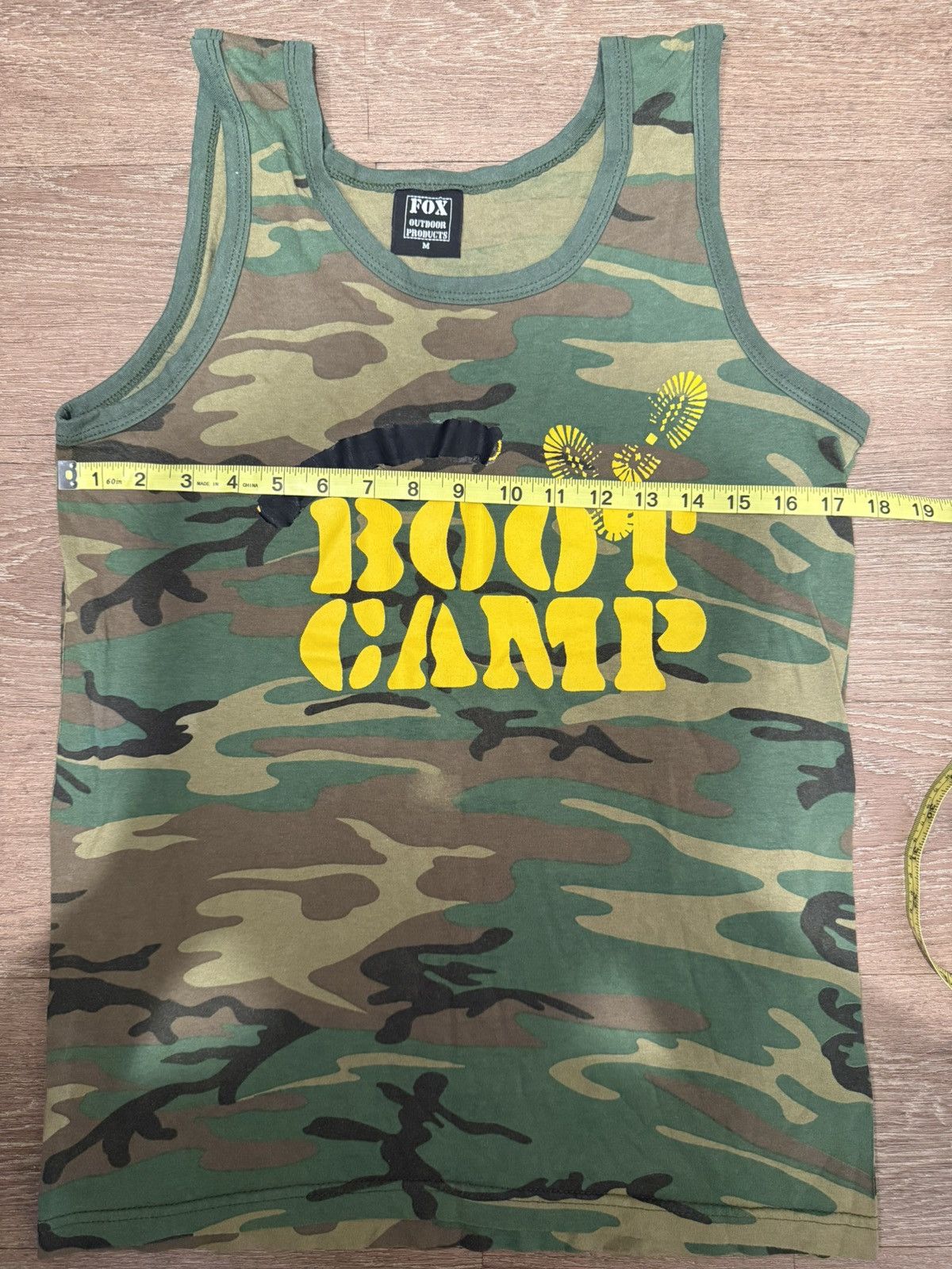 Vintage ***FINAL DROP***RARE 90s FOX OUTDOOR BOOT CAMP CAMO TANK M Size US M / EU 48-50 / 2 - 1 Thumbnail