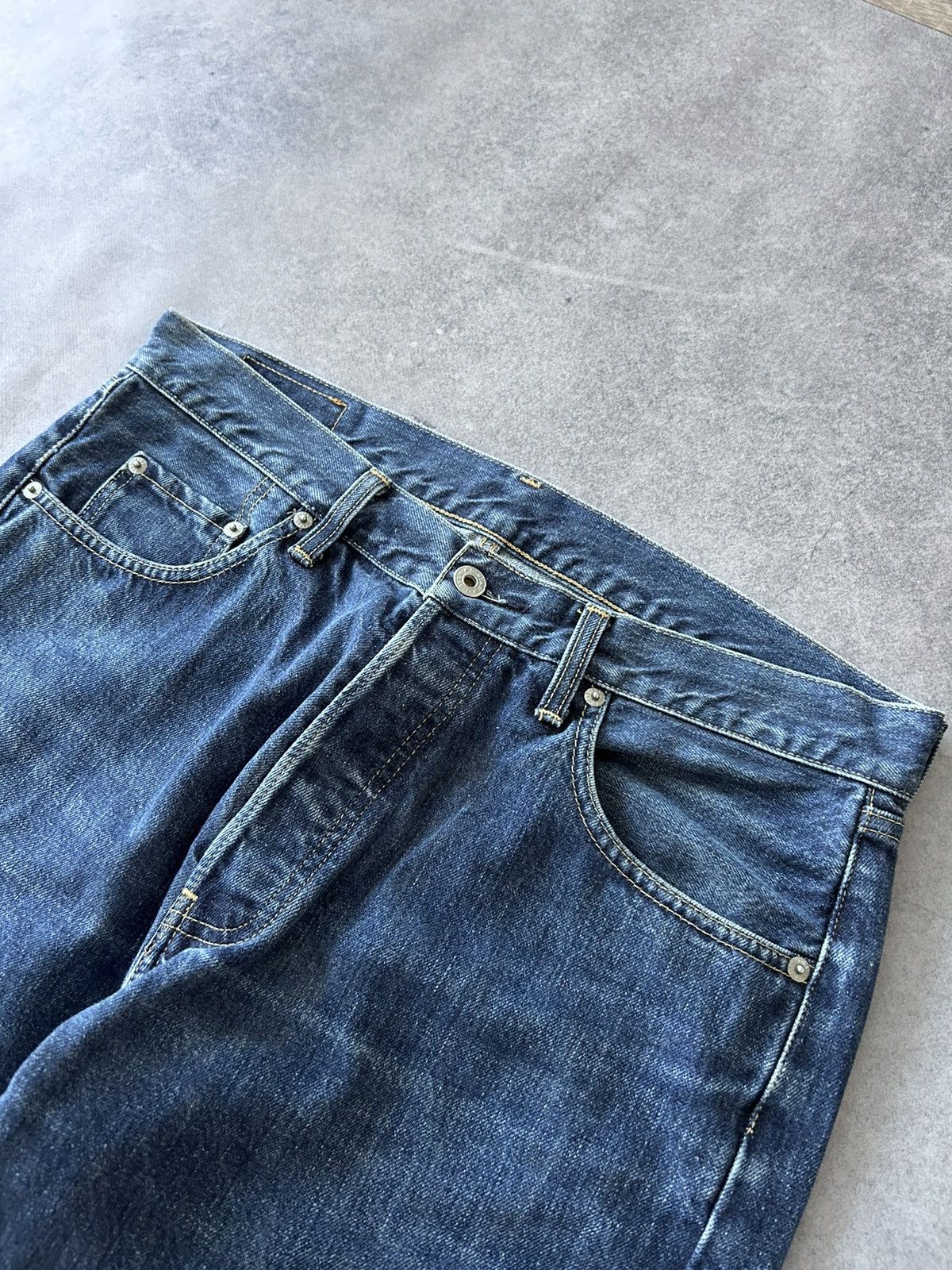 G-Star × Vintage Vintage G star Raw selvage denim pants rare Size US 34 / EU 50 - 5 Thumbnail