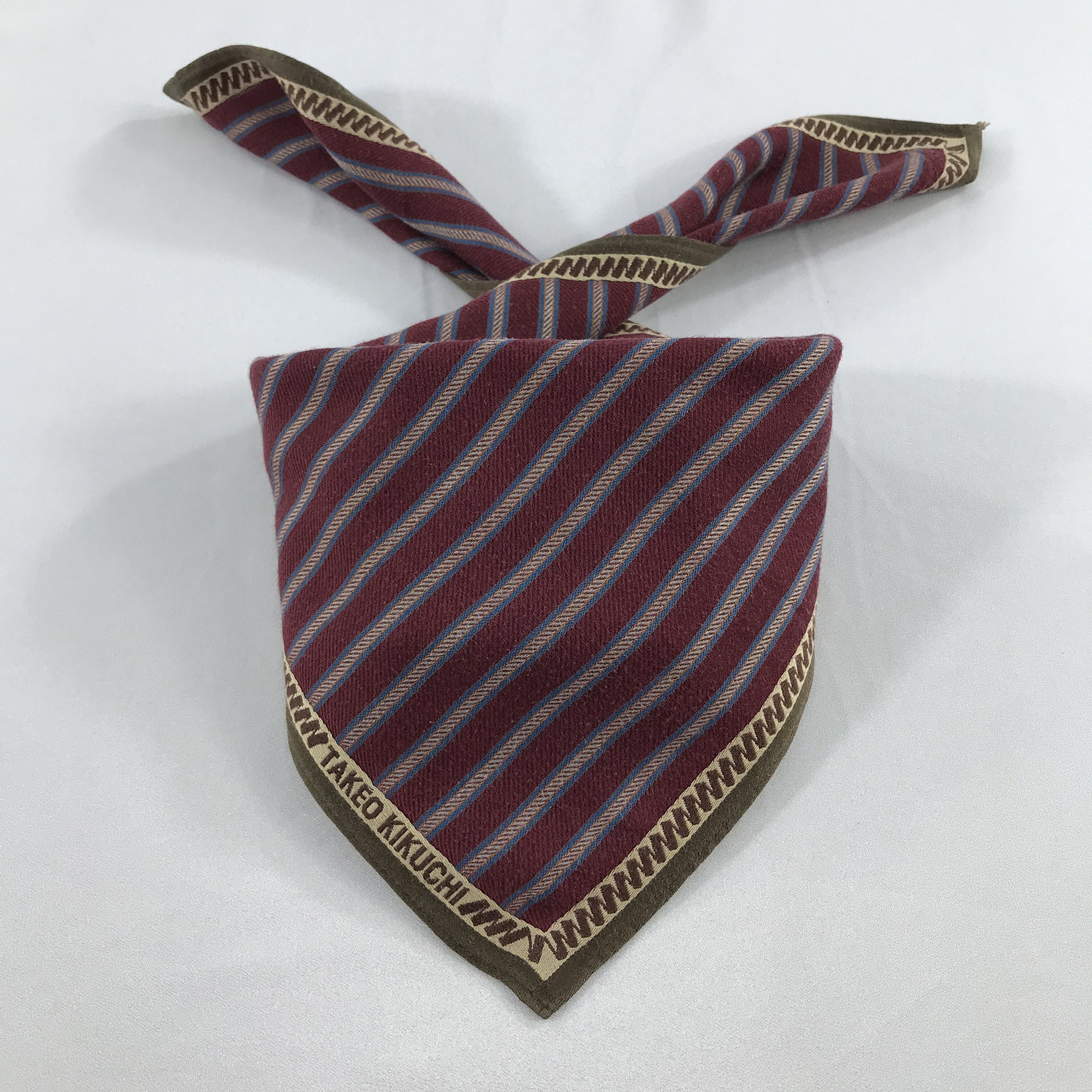 Takeo Kikuchi × Vintage Takeo Kikuchi Bandana / Handkerchief / Neckerchief - S2045 Size ONE SIZE - 3 Thumbnail