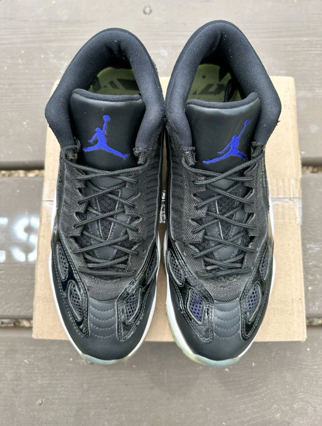 Jordan Brand Nike Air Jordan Retro 11 Low IE Space Jam Size 12 Men Size US 12 / EU 45 - 4 Thumbnail