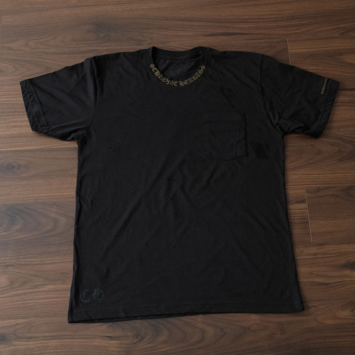 Chrome Hearts Chrome Hearts Neck Logo Tee Size L Size US L / EU 52-54 / 3 - 1 Thumbnail