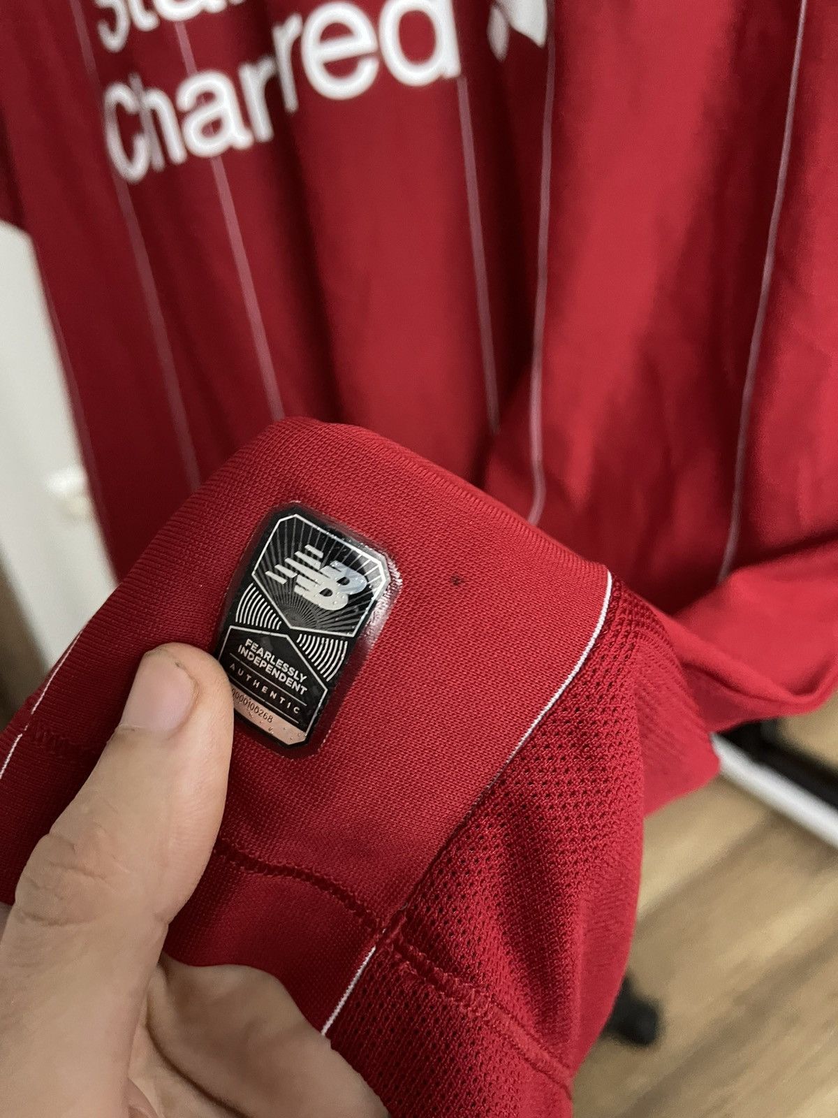 New Balance 2019/2020 Liverpool New Balance Soccer Jersey Kit Shirt Tee Size US M / EU 48-50 / 2 - 10 Thumbnail