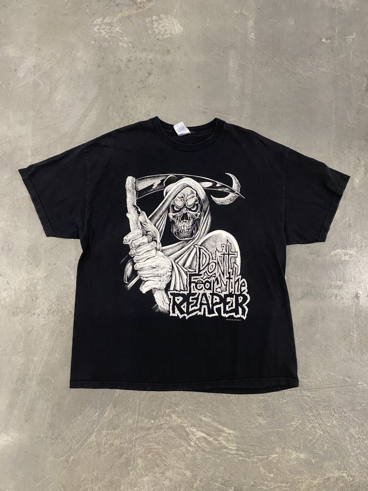 Vintage 90s reaper gothic shirt grunge erd emo death