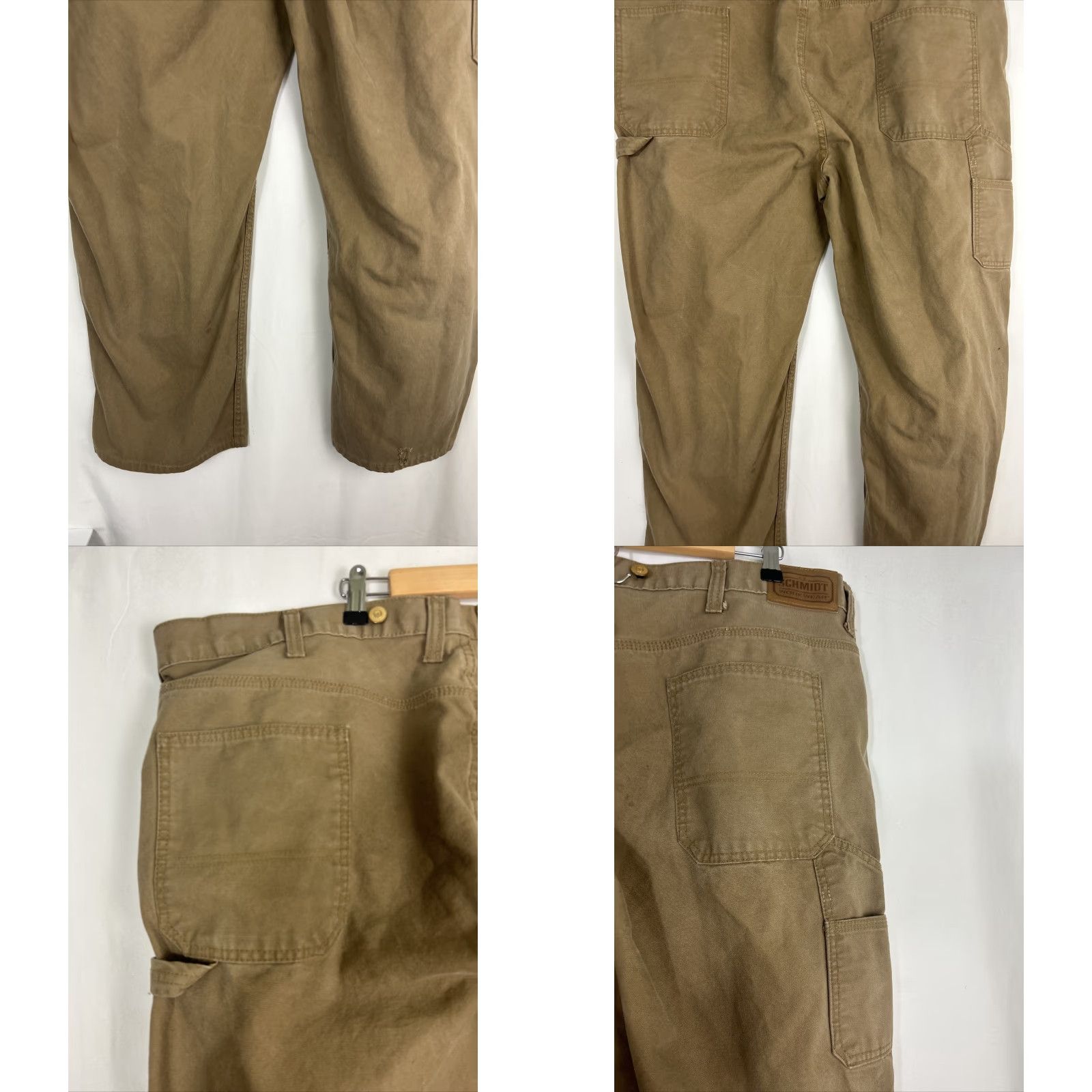 Vintage VINTAGE C.E. Schmidt Workwear Mens Pants Carpenter Beige 46x30 Inseam 30 Utility Stains Mens Regular Size US 30 / EU 46 - 9 Thumbnail