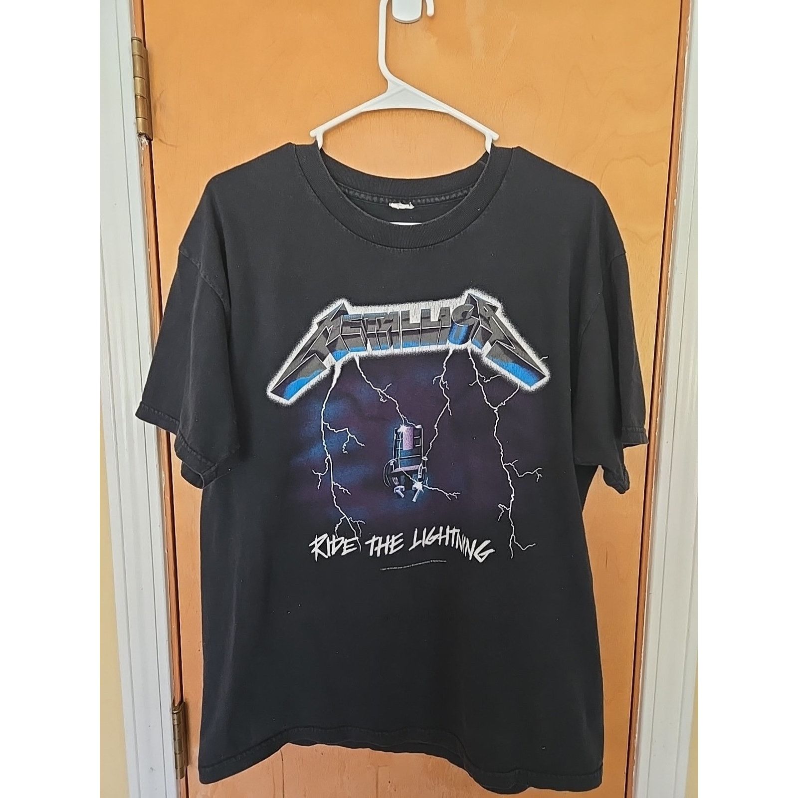 AAA Metallica Ride The Lightning 2007 Tour Band Size Large Size US L / EU 52-54 / 3 - 1 Thumbnail