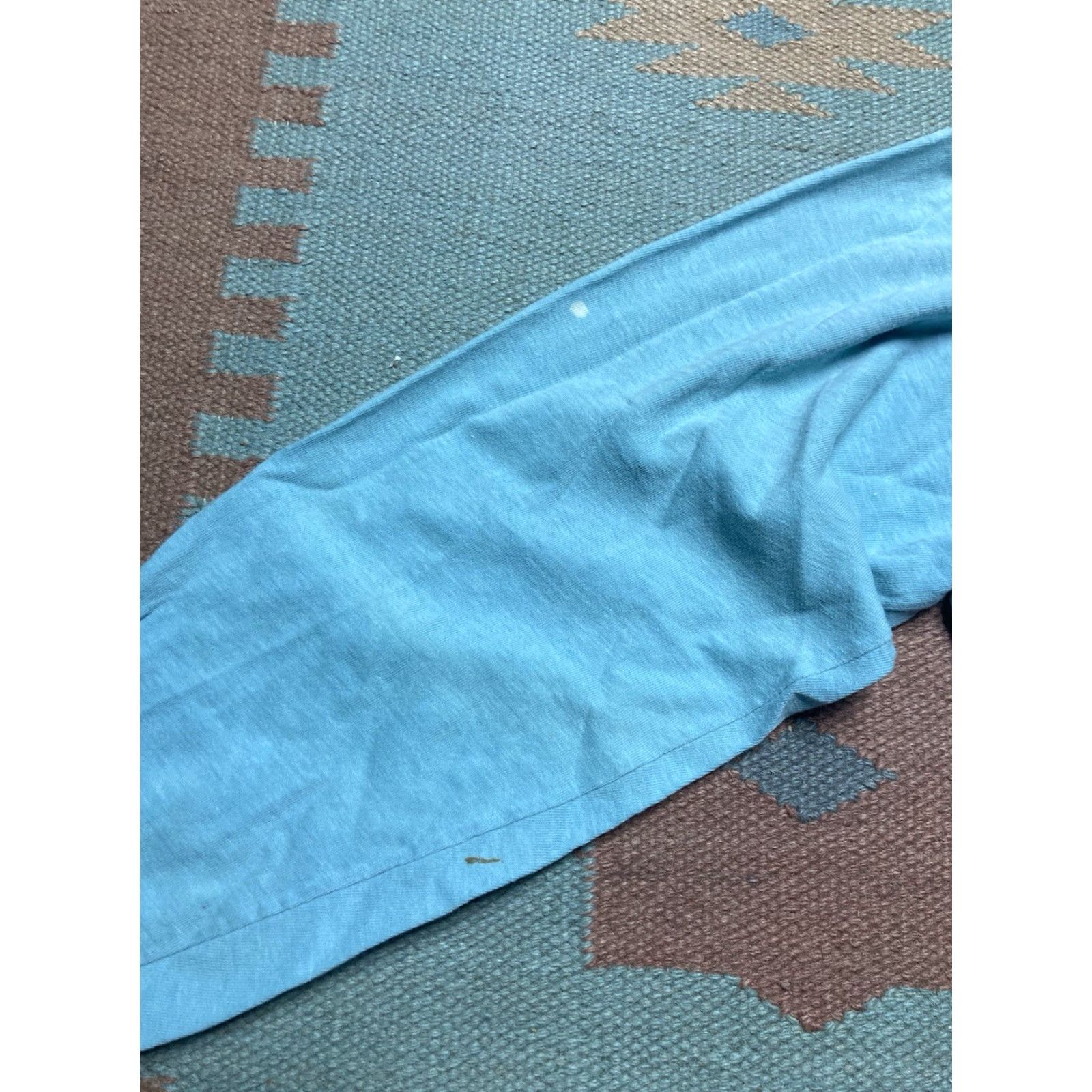Vintage VINTAGE Mayo Spruce Long Sleeve Polo Shirt Turtleneck Blue 60s Cotton Men M Regular 60s Shirt Mens Size US M / EU 48-50 / 2 - 4 Thumbnail