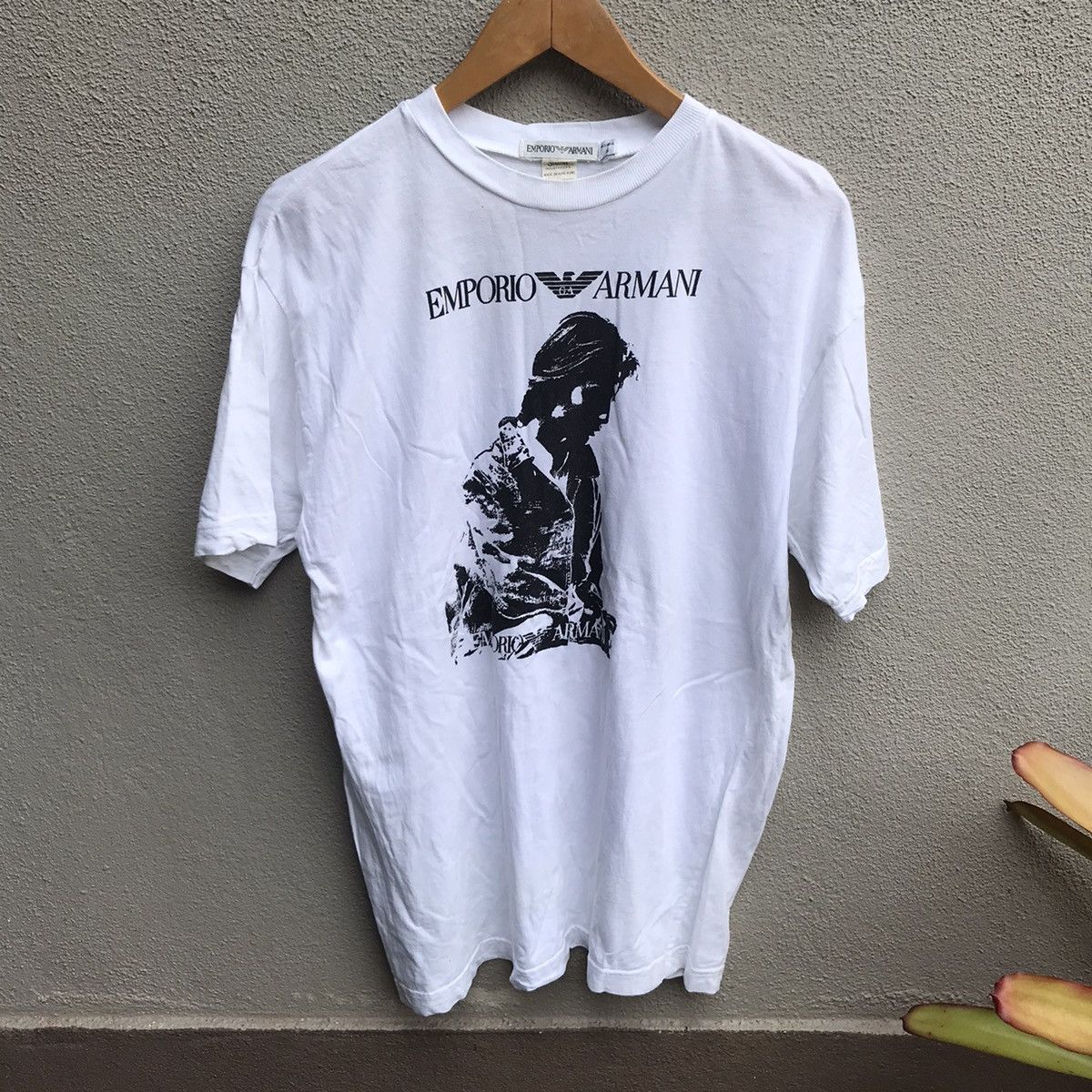 Vintage 90s EMPORIO ARMANI photo tee actor