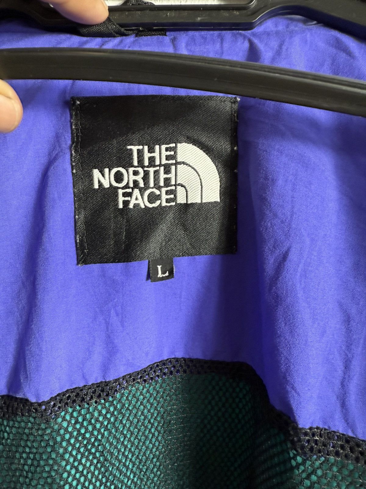 Nanamica × The North Face Purple Label Vintage The North Face Big logo Windbreaker Size US L / EU 52-54 / 3 - 9 Thumbnail