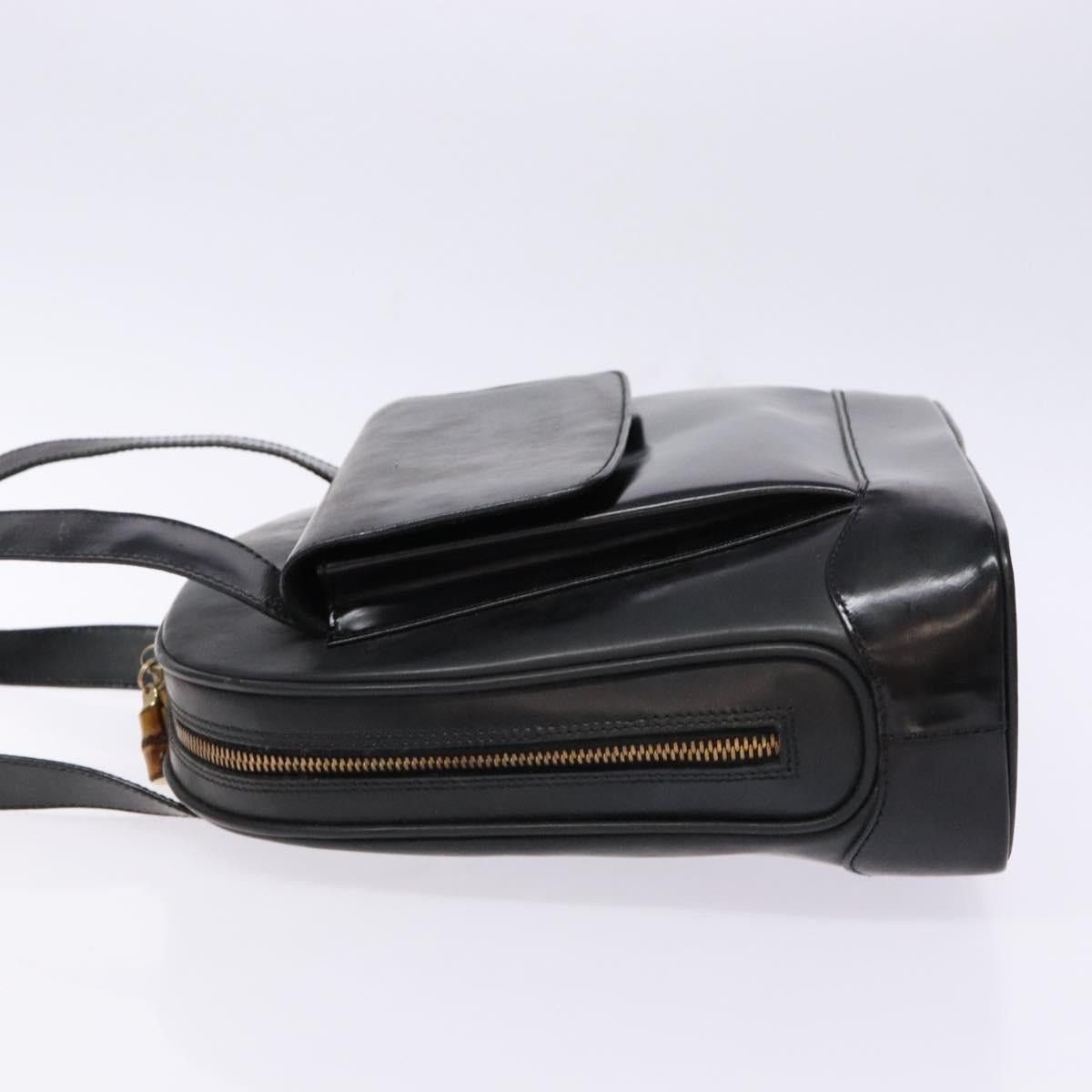 Gucci GUCCI Shoulder Bag Leather Black Gold 001 3444 001 3444 Size ONE SIZE - 5 Thumbnail