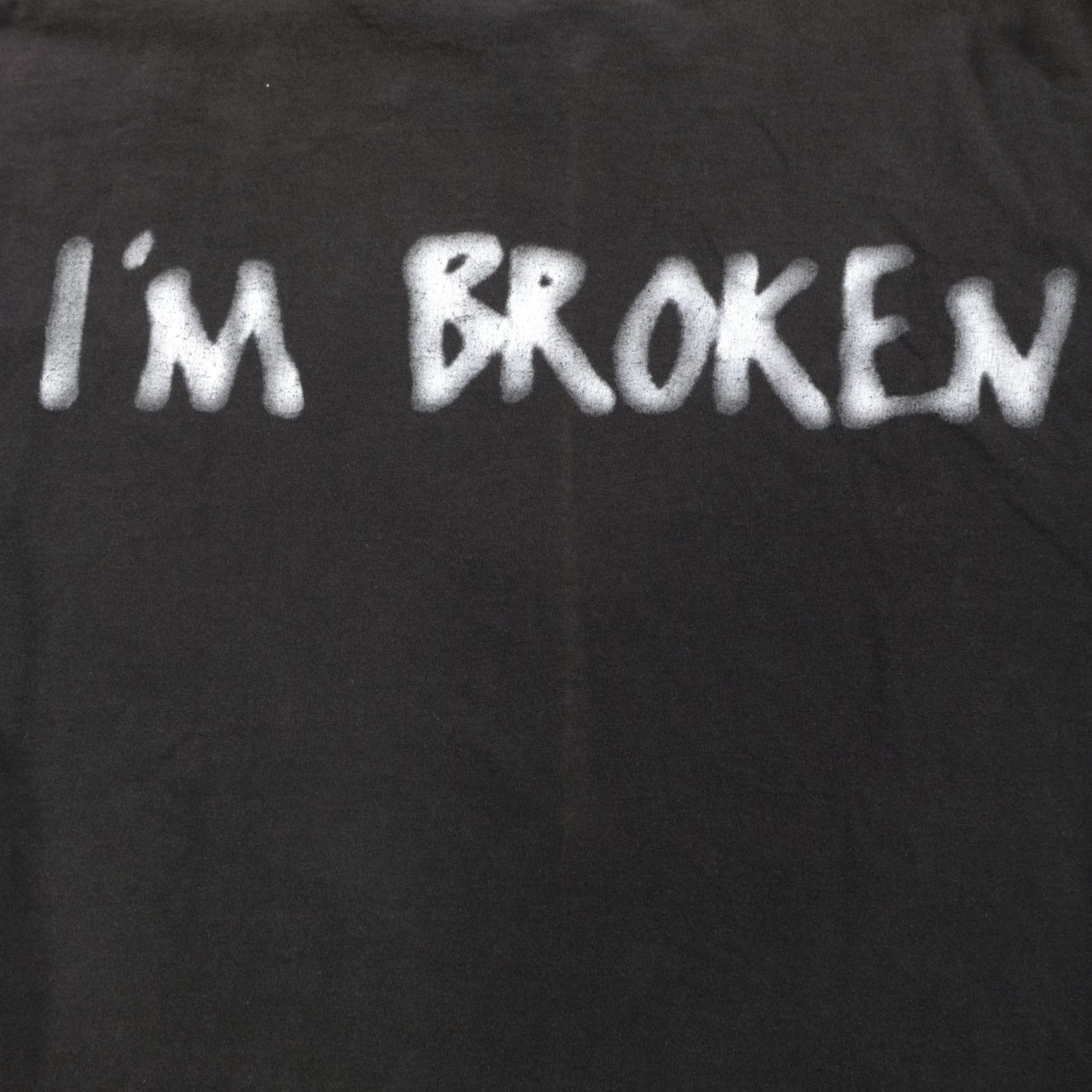 VINTAGE Rare Pantera Far Beyond Driven 1994 Tour I’m Broken T Shirt 90s Black L Mens T-Shirt Hanes Short Sleeve Cotton Middle Age?