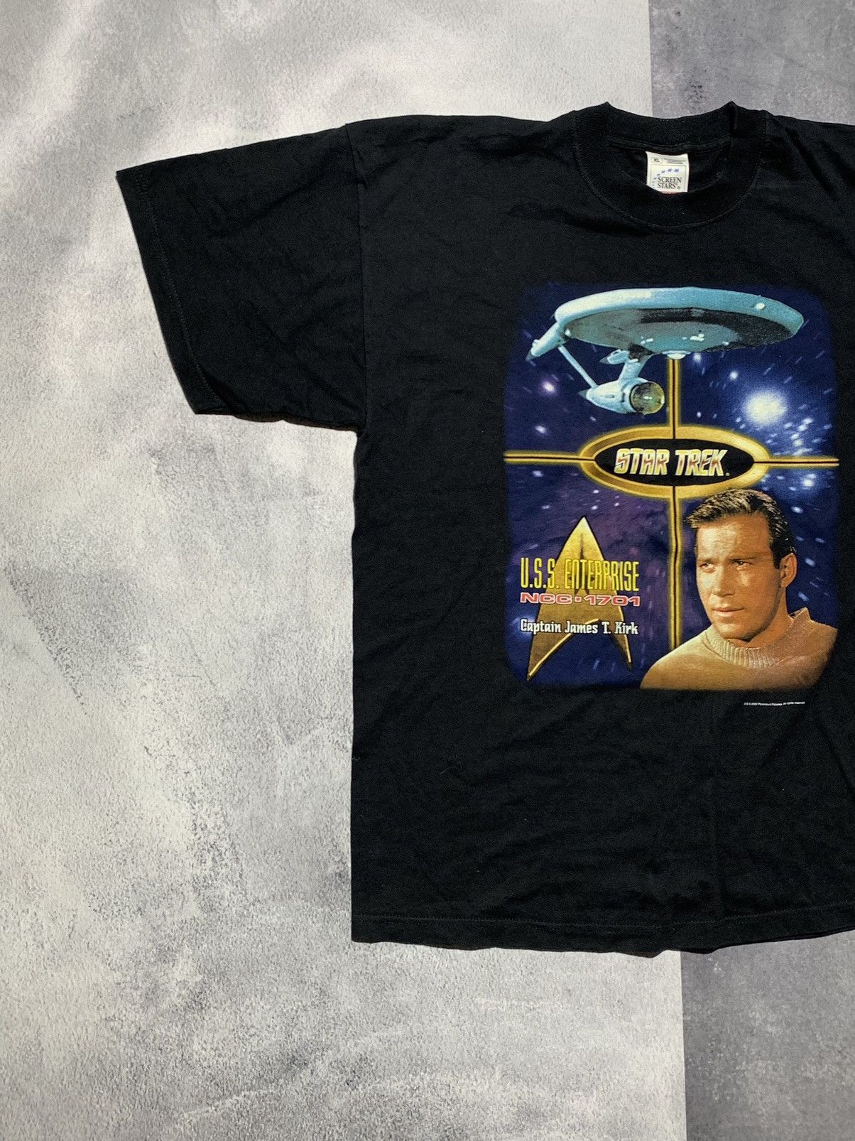 Band Tees × Vintage Vintage Y2K Star Trek 2000 t-shirt big logo streetwear XL Size US XL / EU 56 / 4 - 2 Thumbnail