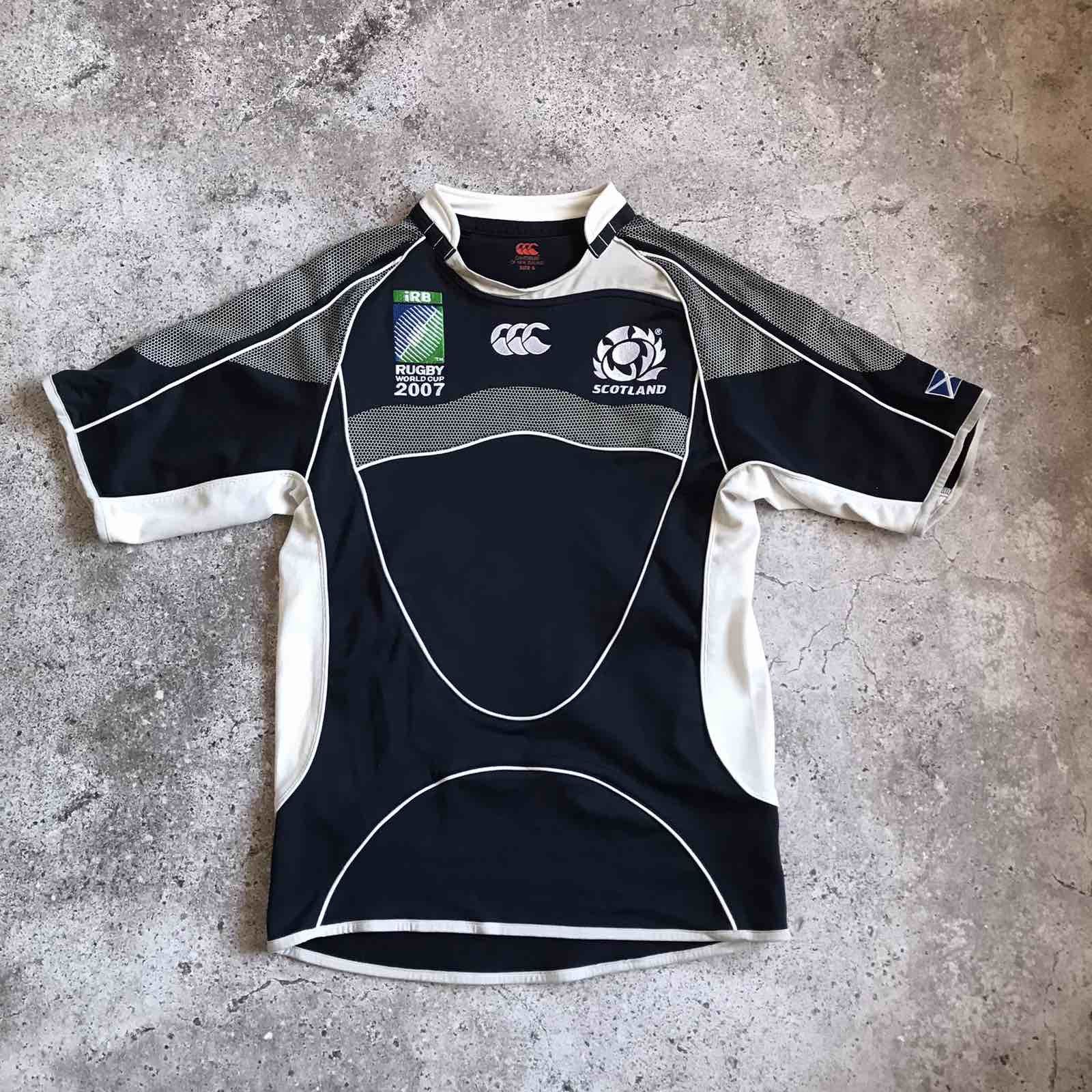 Canterbury of New Zealand Scotland Rugby Jersey vintage world cup 2007 Canterbury Sz S Size US S / EU 44-46 / 1 - 1 Thumbnail