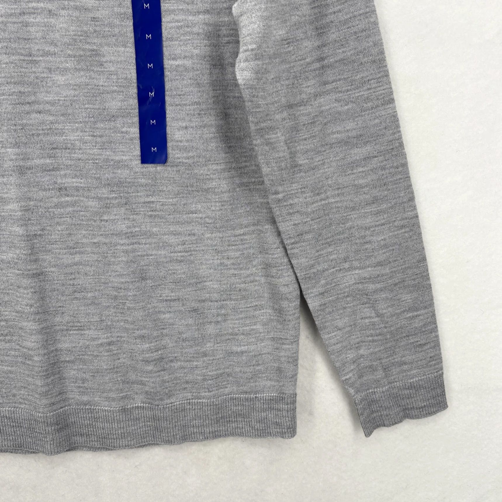 Apt. 9 APT.9 Merino Sweater Mens M Gray Seriously Soft Crewneck Knit Pullover NWT Clothing Knitwear Casual Size US M / EU 48-50 / 2 - 3 Thumbnail
