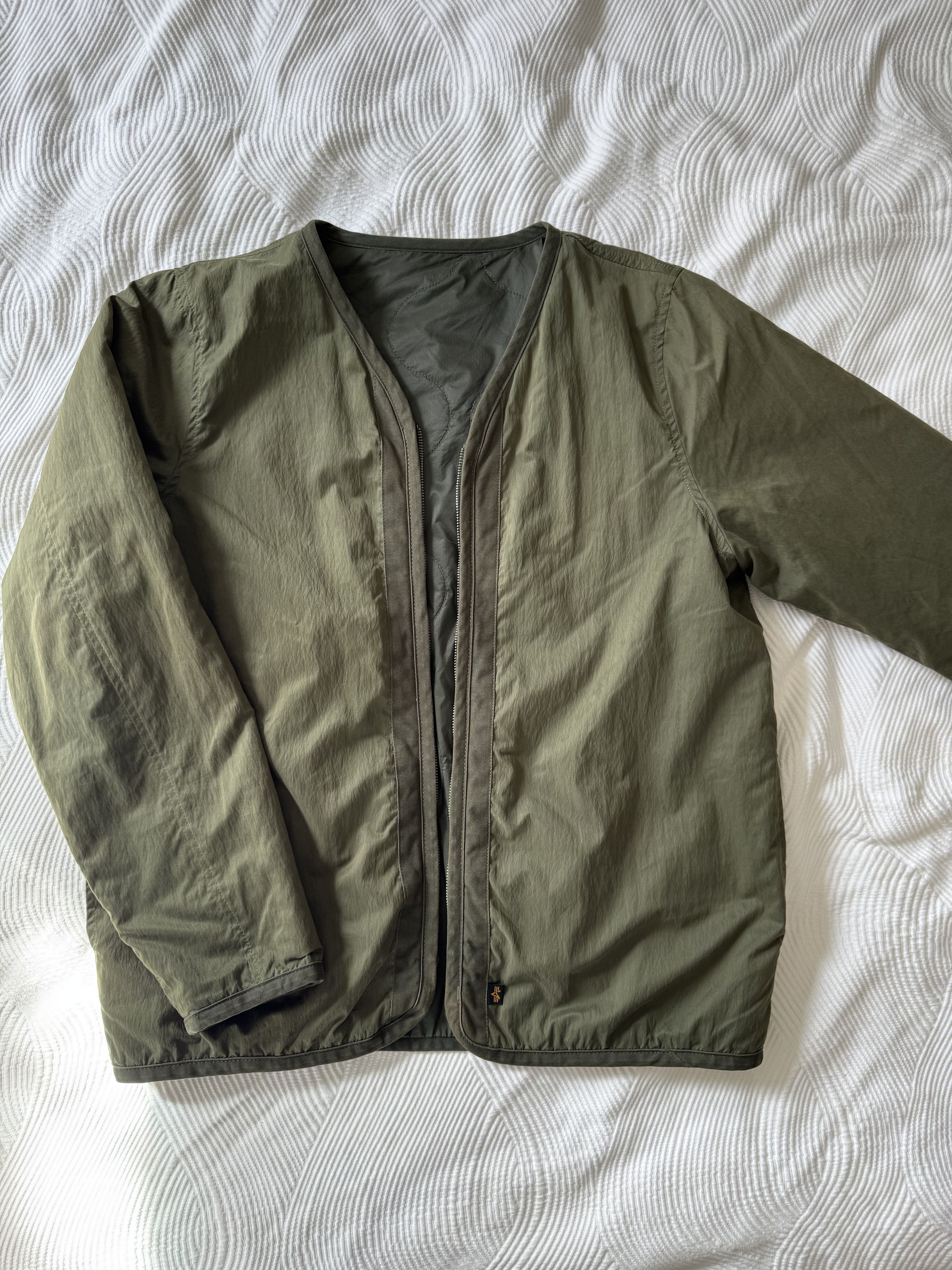 Alpha Industries Doubled-sided Light Green Jacket Size US M / EU 48-50 / 2 - 2 Thumbnail