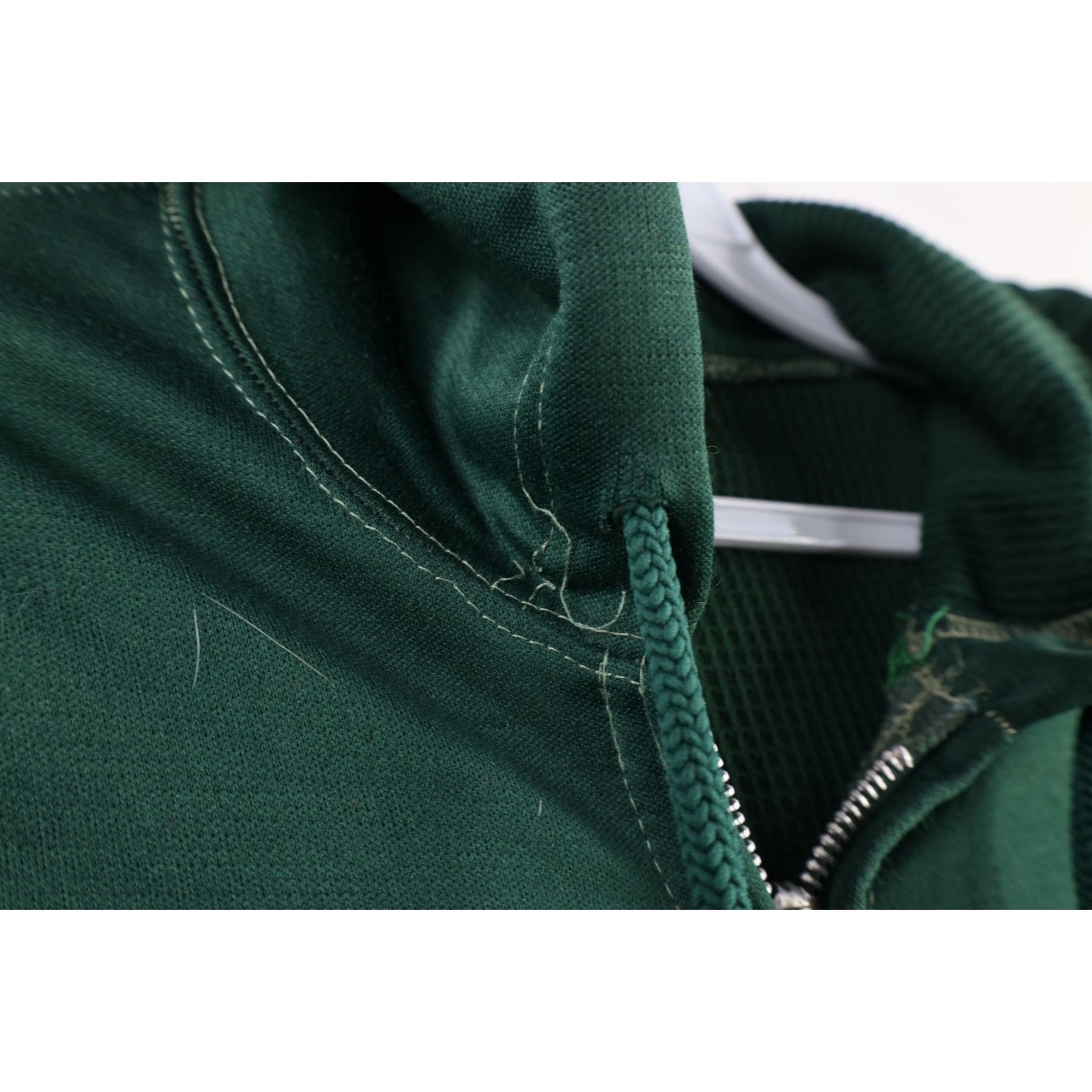Vintage Vintage 70s Streetwear Thermal Waffle Knit Lined Hoodie USA Size US L / EU 52-54 / 3 - 11 Thumbnail