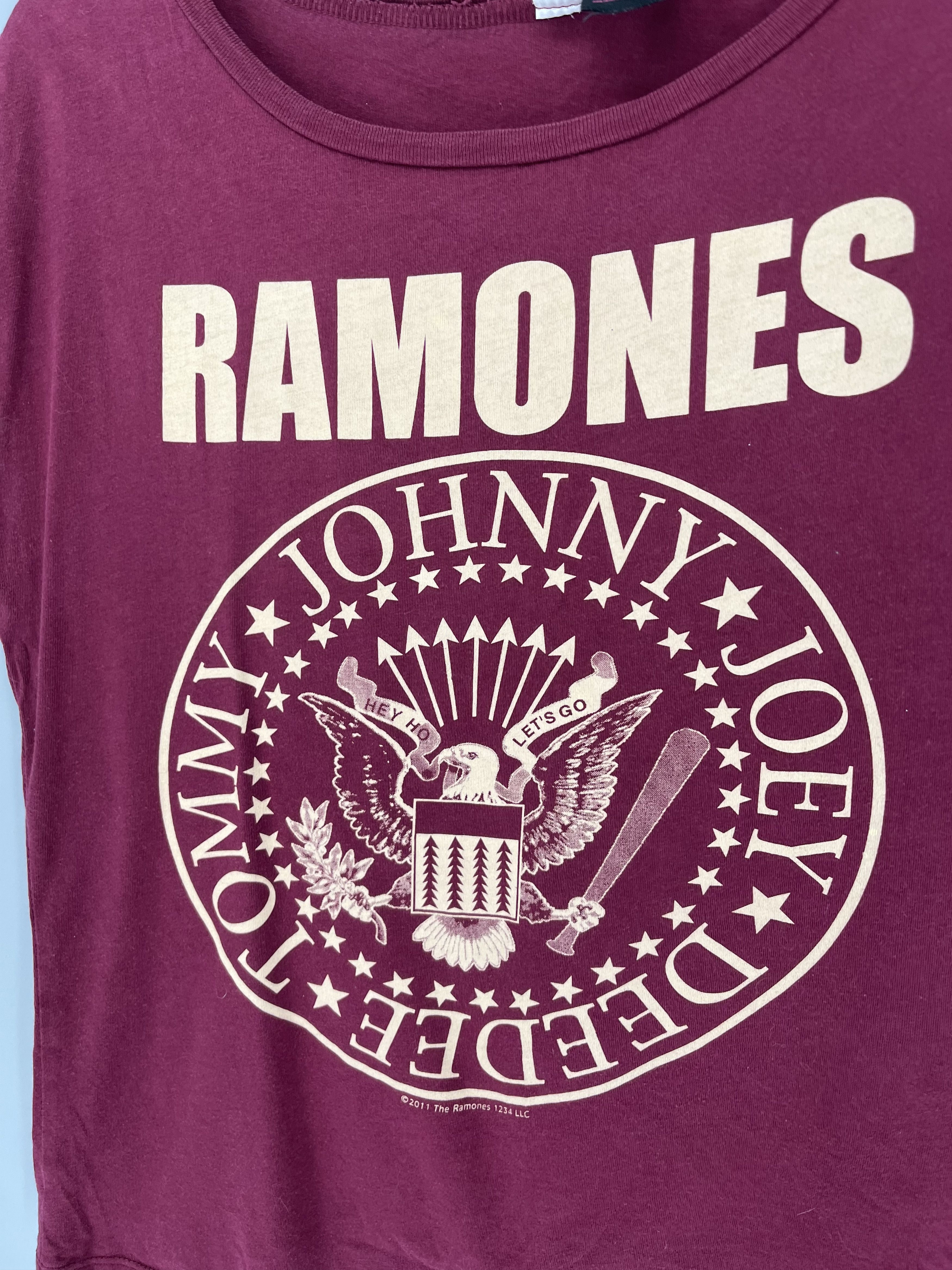 Band Tees Ramones x H&M Thrashed Band tee Size L / US 10 / IT 46 - 6 Thumbnail