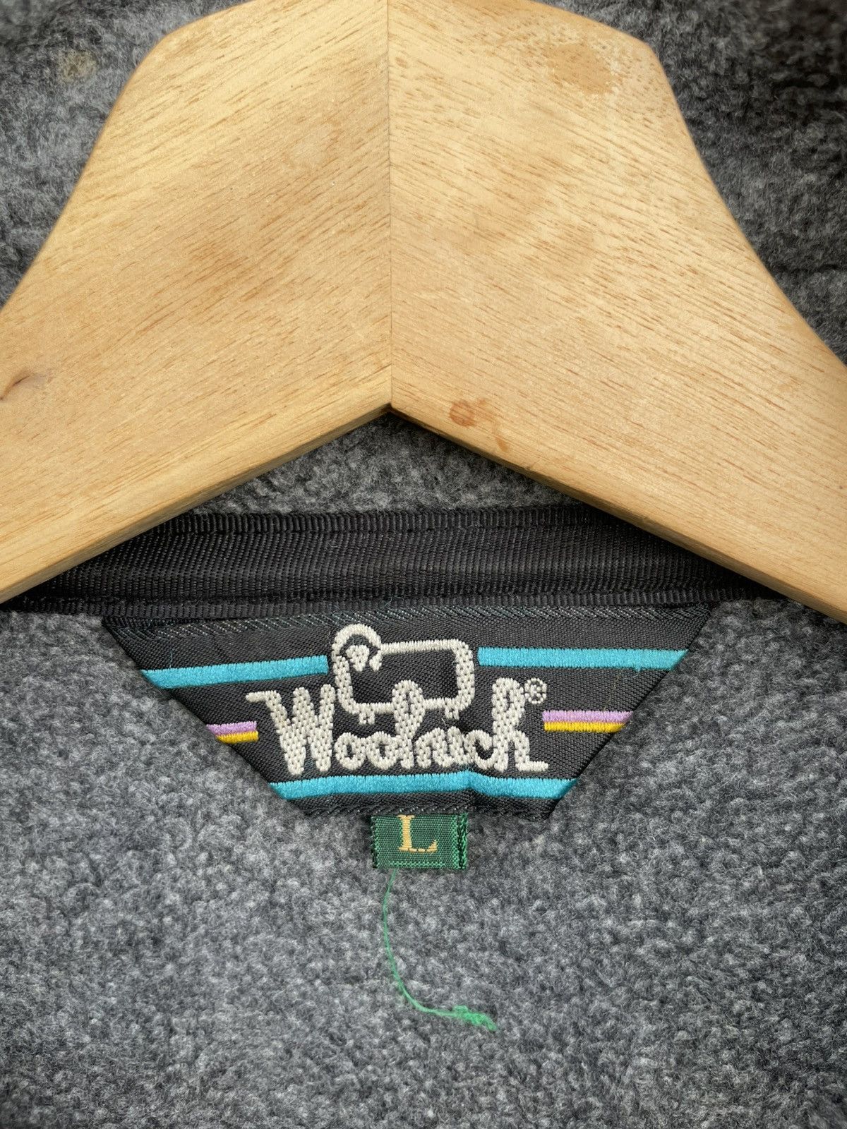 Woolrich Woolen Mills 🔥Accept Binding🔥 Woolrich Fleece Jacket With Black Paneling Size US L / EU 52-54 / 3 - 9 Thumbnail