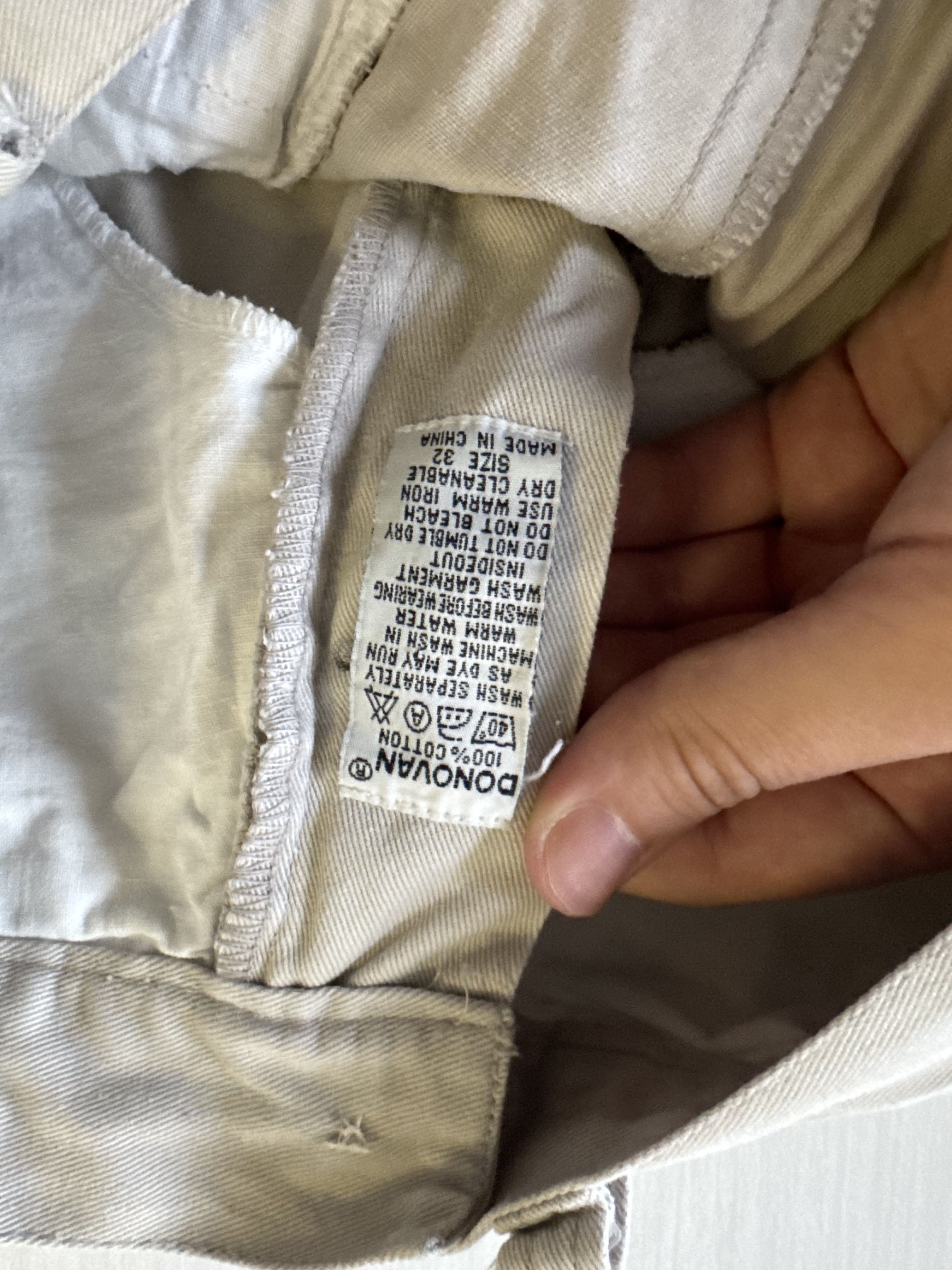 Other Vintage Donovan Khaki Shorts Size US 32 / EU 48 - 7 Thumbnail