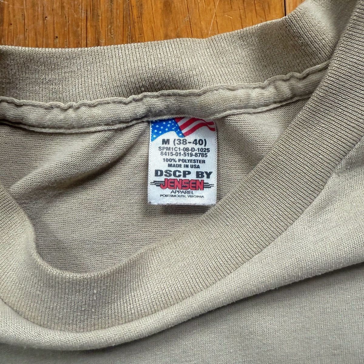 Hanes DSCP by Jensen Apparel Crew Neck Short Sleeve T-shirt Size US M / EU 48-50 / 2 - 2 Thumbnail