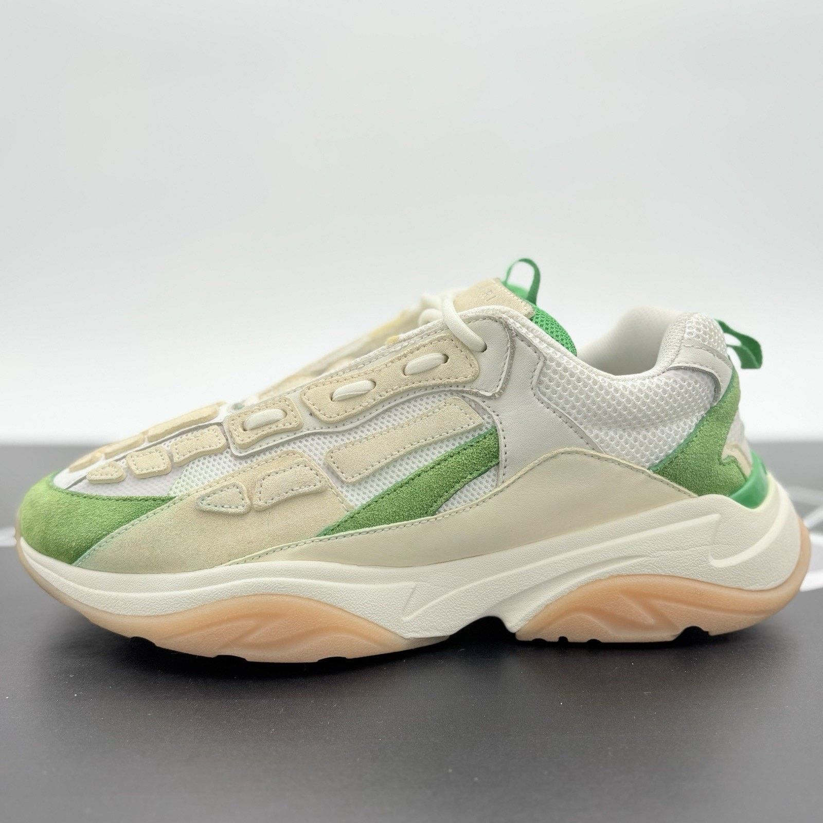 Amiri Amiri Bone Runner ' Tennis Green ' | SUPER CLEAN! Size US 12 / EU 45 - 8 Thumbnail