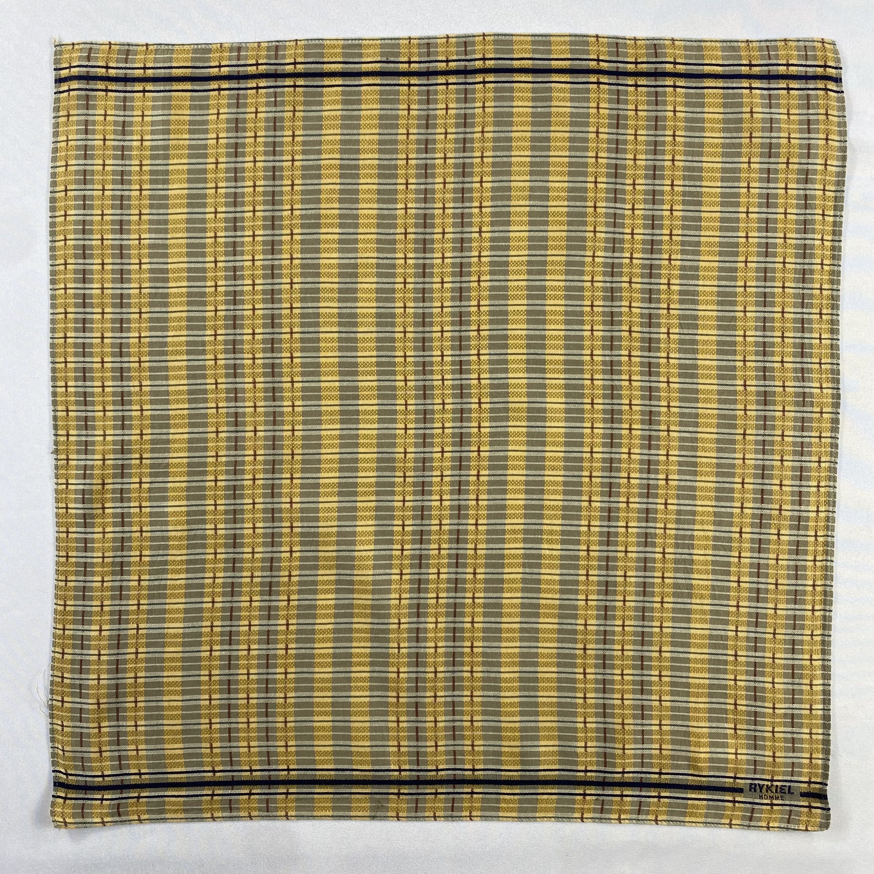 Sonia Rykiel × Vintage Rykiel Homme Bandana/ Handkerchief / Neckerchief-P791 Size ONE SIZE - 1 Thumbnail