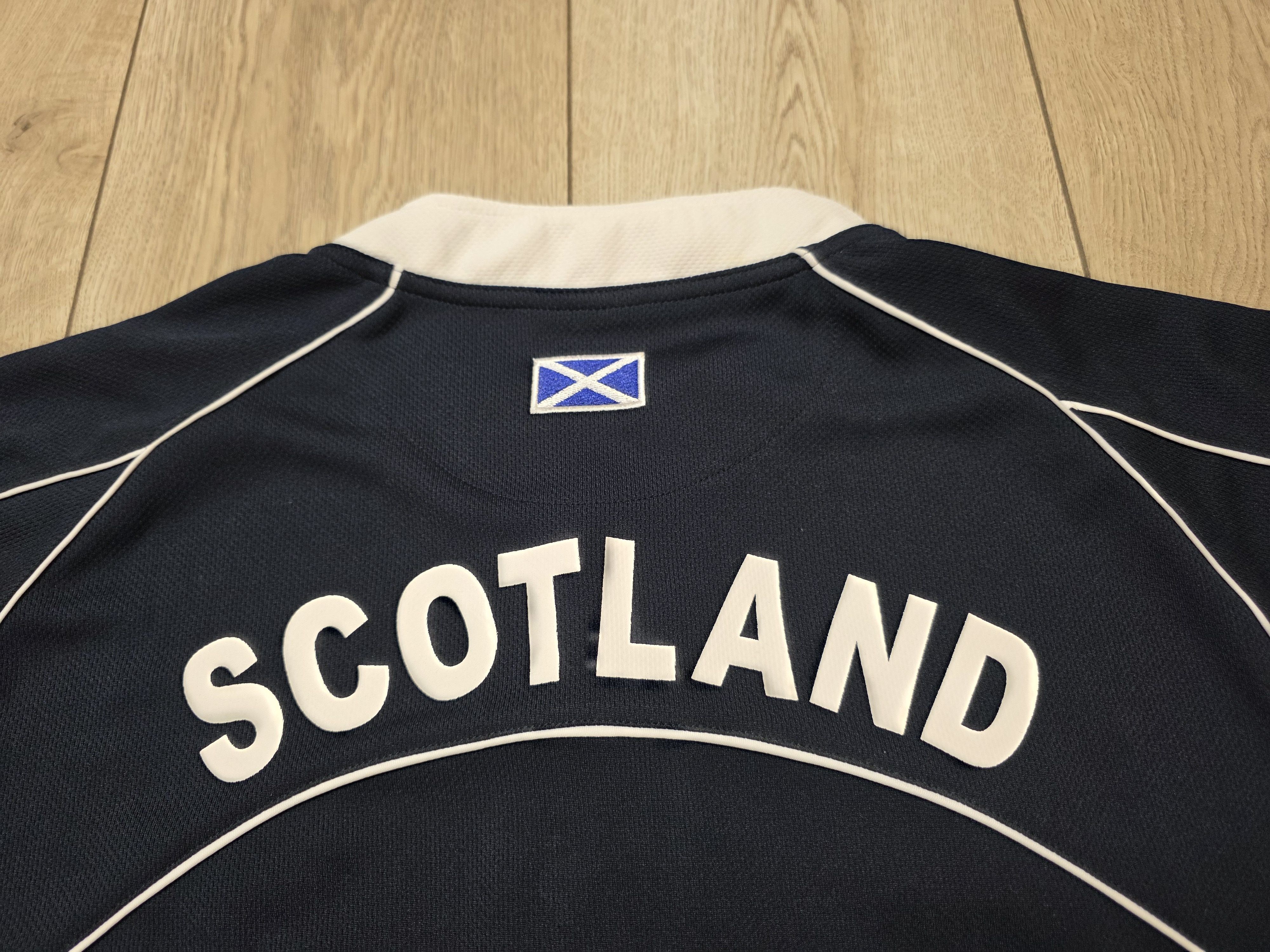 All Sport SCOTLAND VINTAGE RUGBY SHIRT RUGBY JERSEY SCOTLAND Size US L / EU 52-54 / 3 - 7 Thumbnail