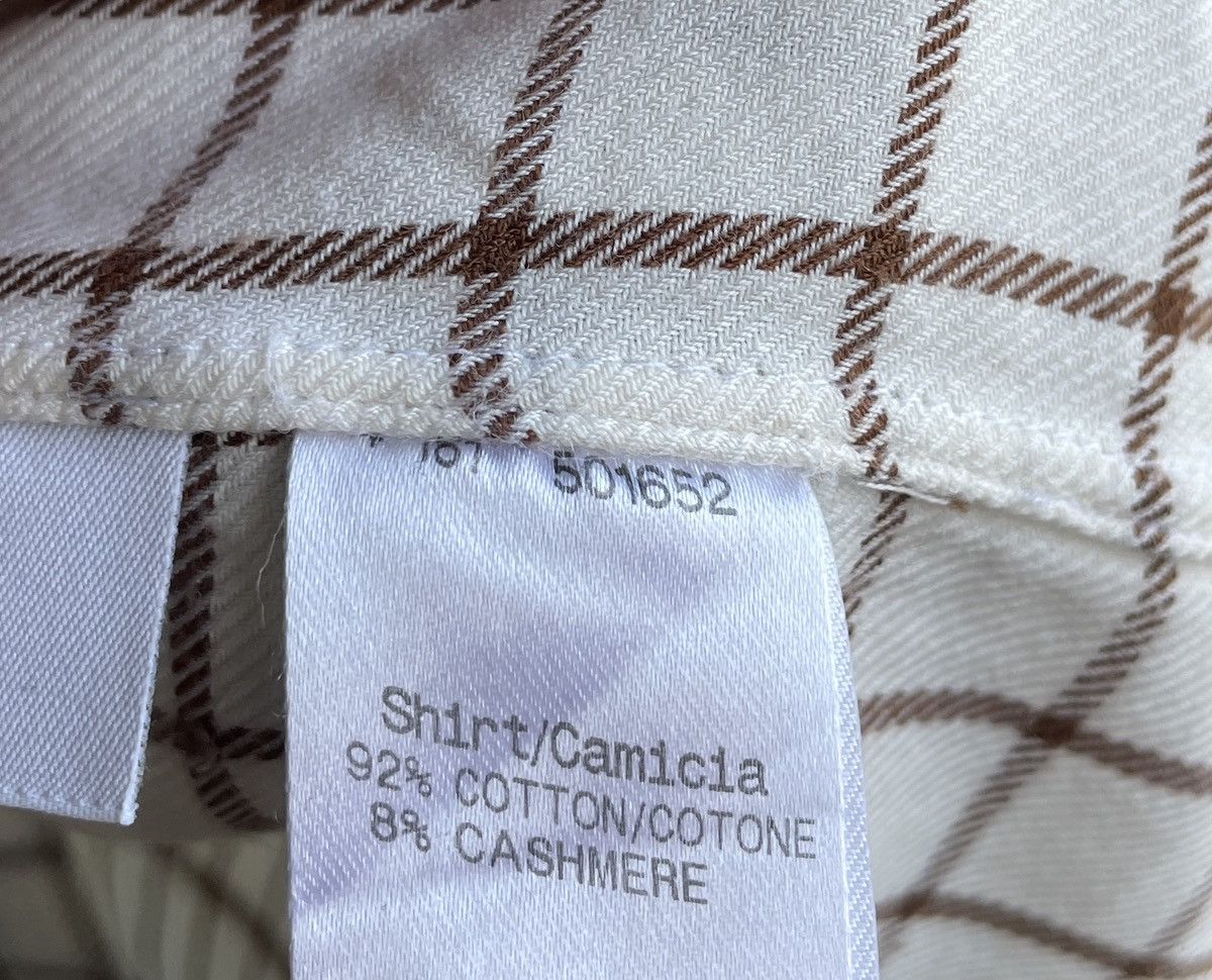 Ermenegildo Zegna Ermenegildo Zegna Men’s 40 / 15 3/4 Cotton Cashmere Shirt Size US M / EU 48-50 / 2 - 18 Thumbnail