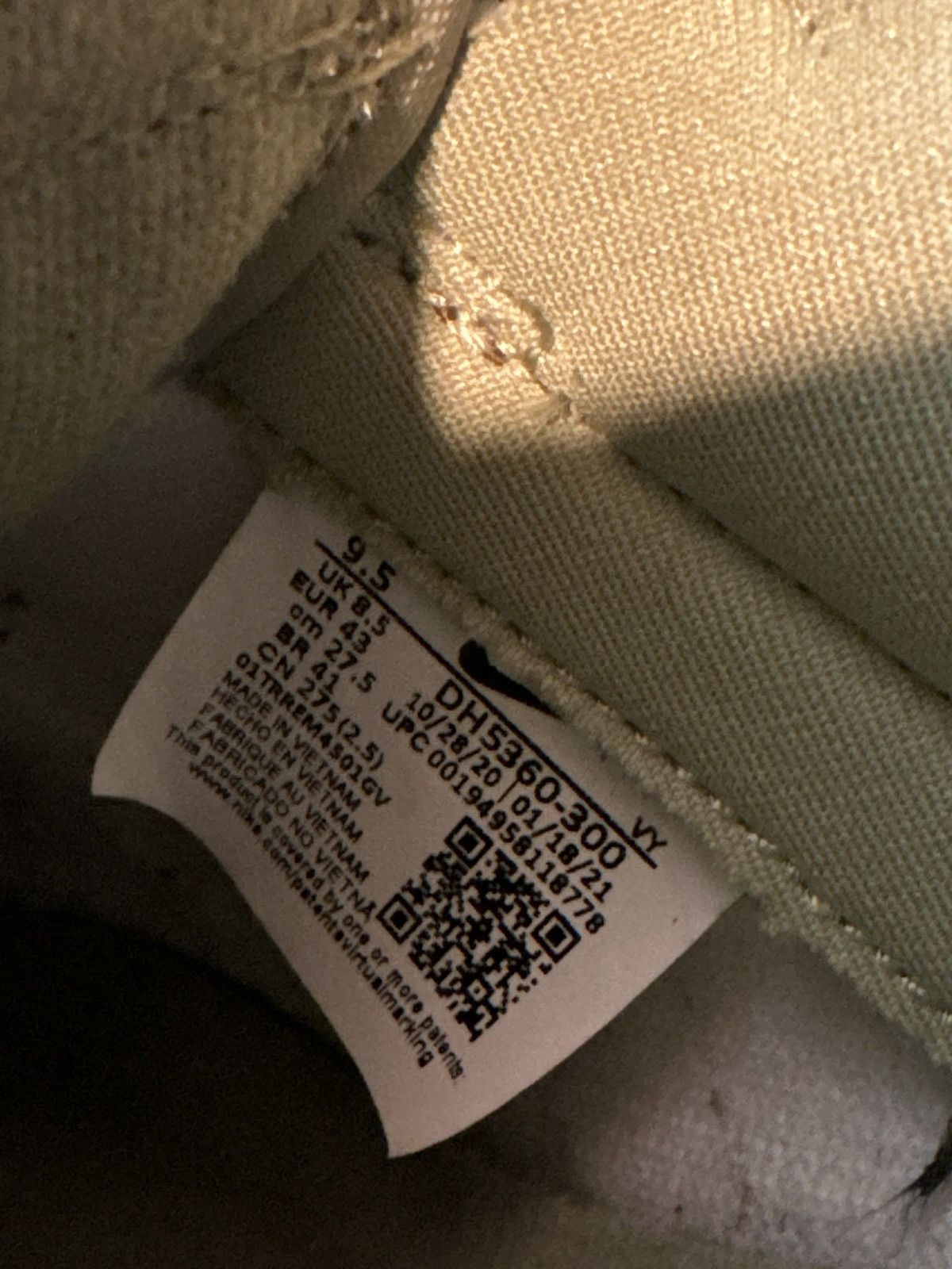 Nike Nike Dunk Dusty Olive 9.5 Size US 9.5 / EU 42-43 - 6 Thumbnail