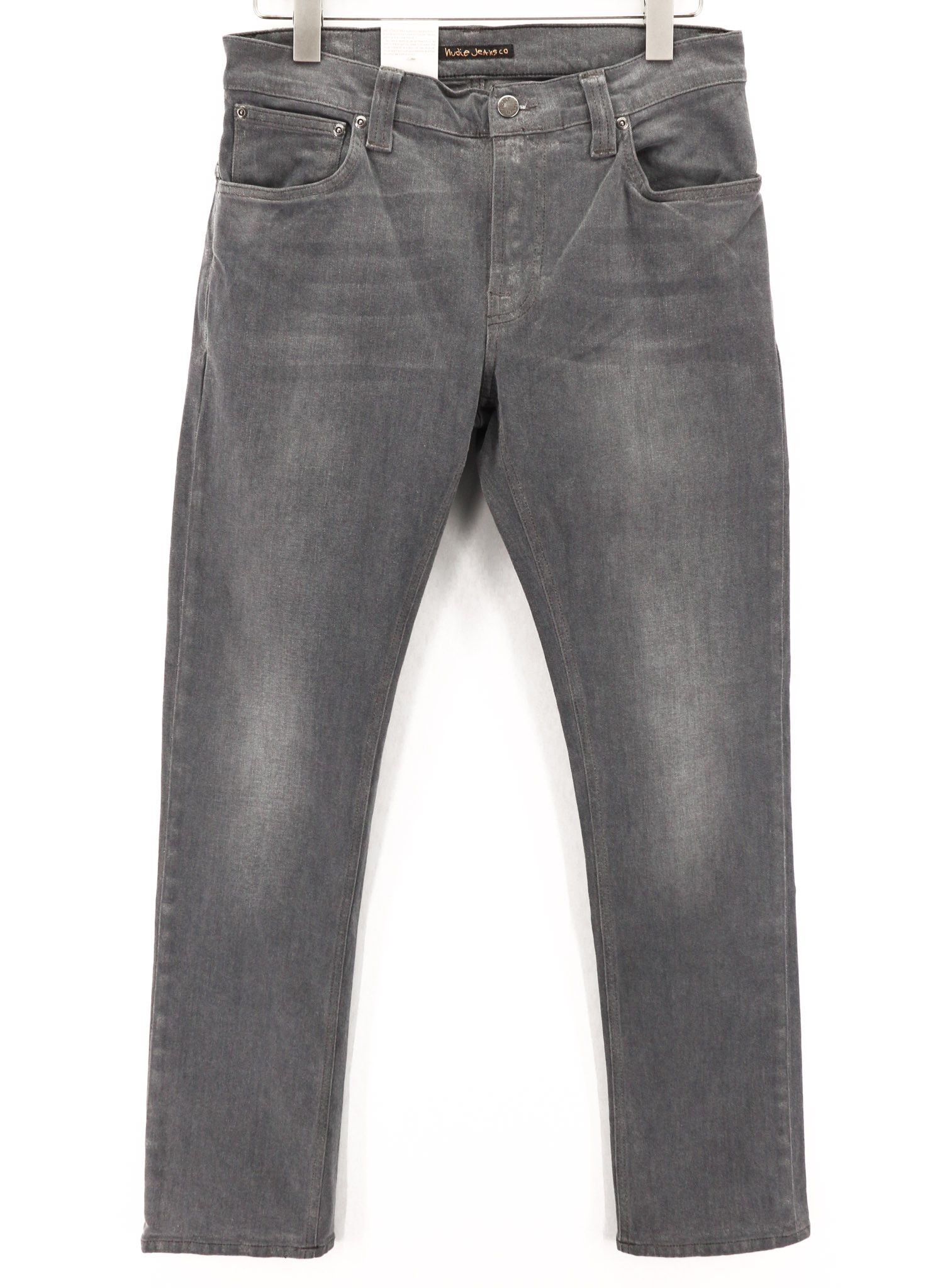 Nudie Jeans THIN FINN W32/L32 Slim Grey Cotton Wash Jeans 80646 Size US 32 / EU 48 - 1 Thumbnail