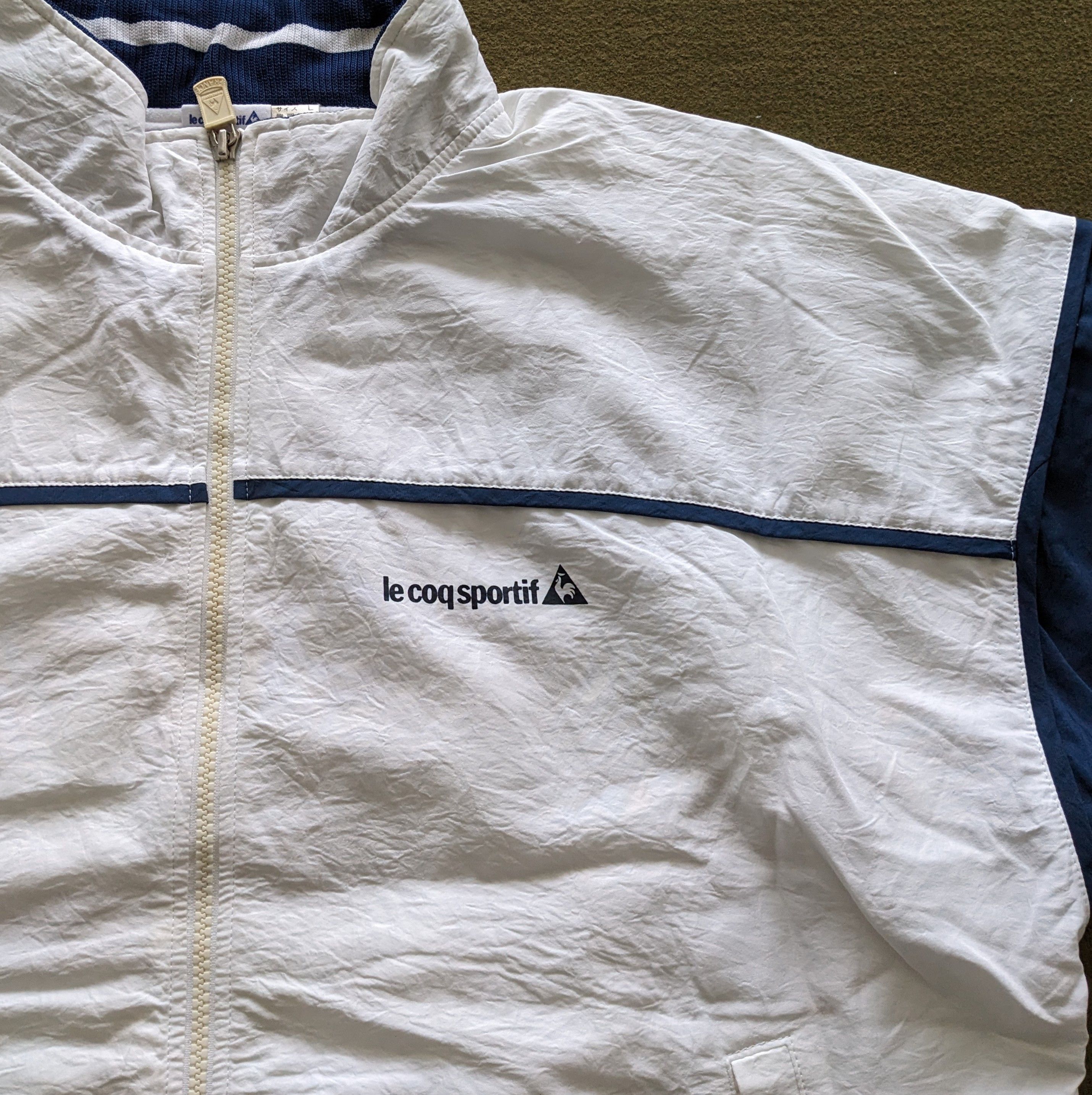 Le Coq Sportif Vintage Le Coq Sportif Windbreaker Jacket Size US L / EU 52-54 / 3 - 4 Thumbnail