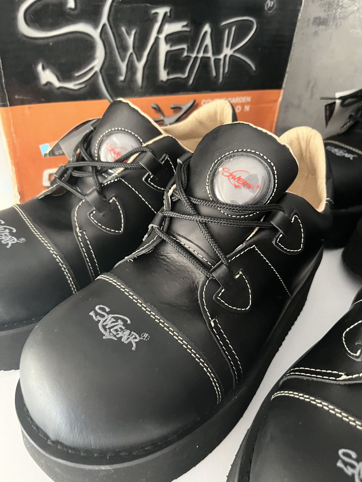 SWEAR London Swear alternative black trucks Size US 11 / EU 44 - 7 Thumbnail