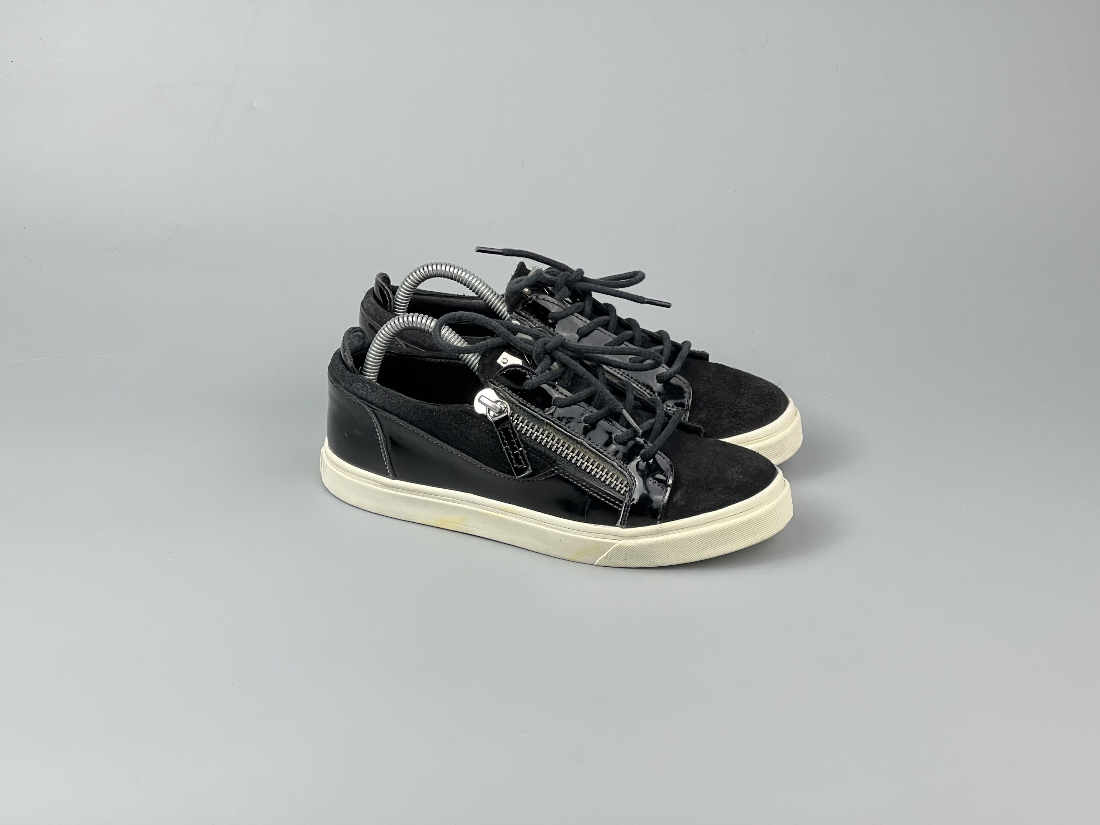 Giuseppe Zanotti Giuseppe Zanotti Patent Leather Sneakers Size IT36 Size US 6 / IT 36 - 1 Thumbnail