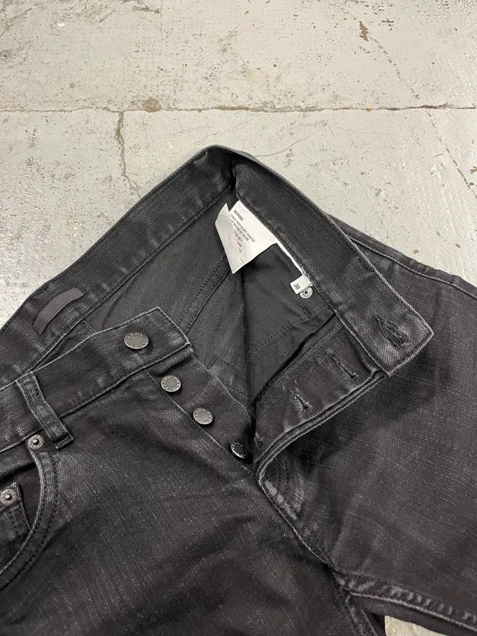 Prada 2000s Prada Black Slim Denim Jeans Size 26" / US 2 / IT 38 - 10 Thumbnail