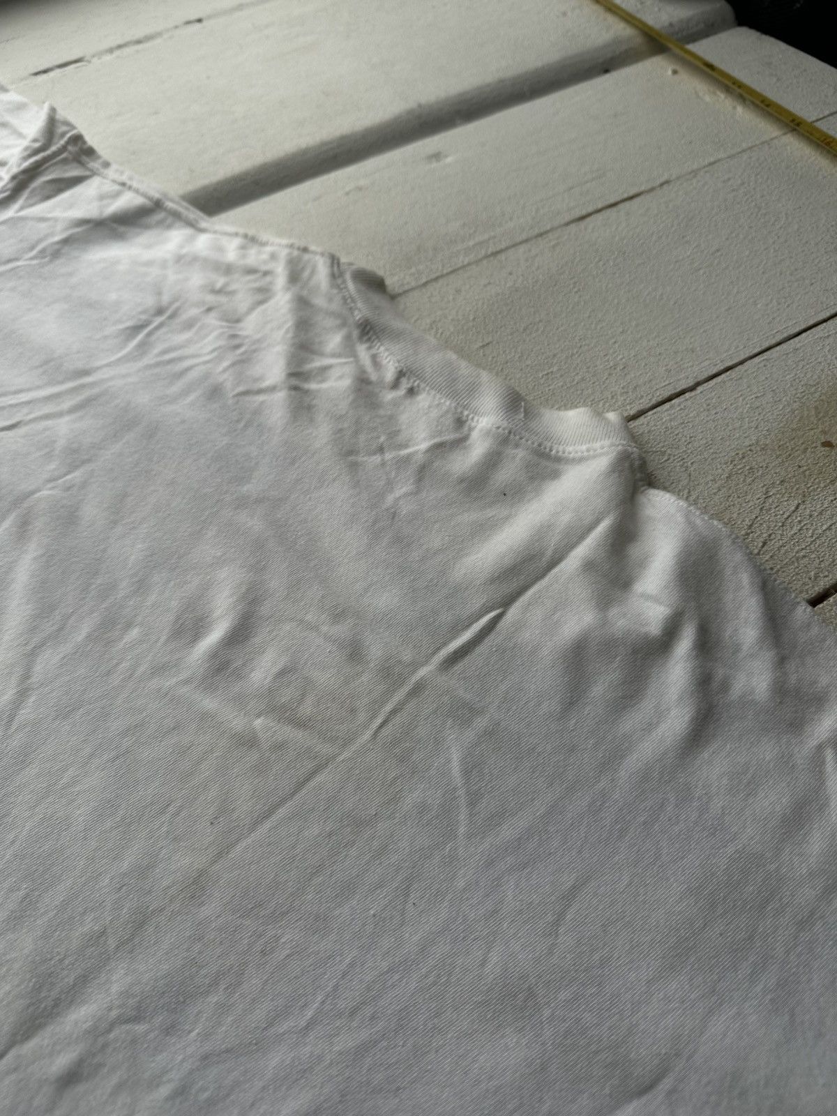 Vintage 🚨AMERICAN DREAM WHITE USA OVERPRINT T-SHIRT BIG LOGO Size US XL / EU 56 / 4 - 17 Thumbnail