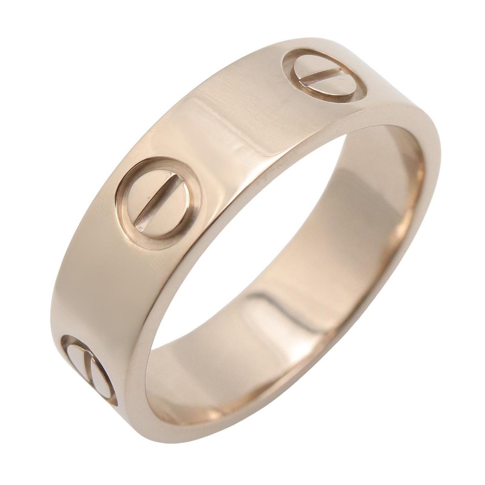 Cartier Cartier Cartier Love Au750 White Gold Ring Size 54 Precious Metal Ring DUTY FREE for USA Size ONE SIZE - 1 Thumbnail